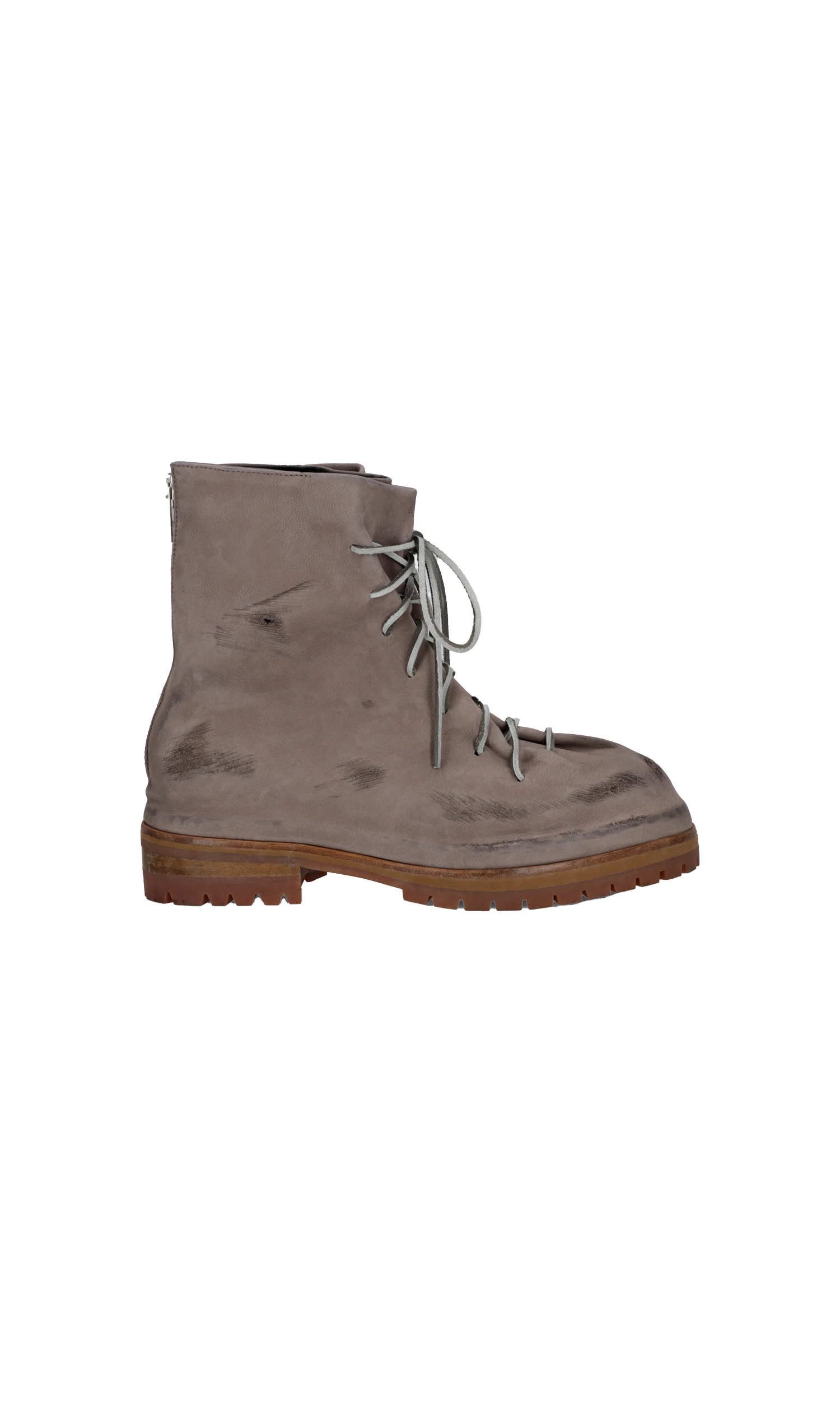 424 Laced Up Marathon Boot Dusty Nude