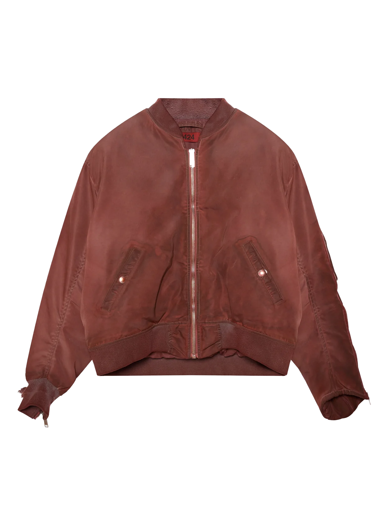424 Military Bomber Red