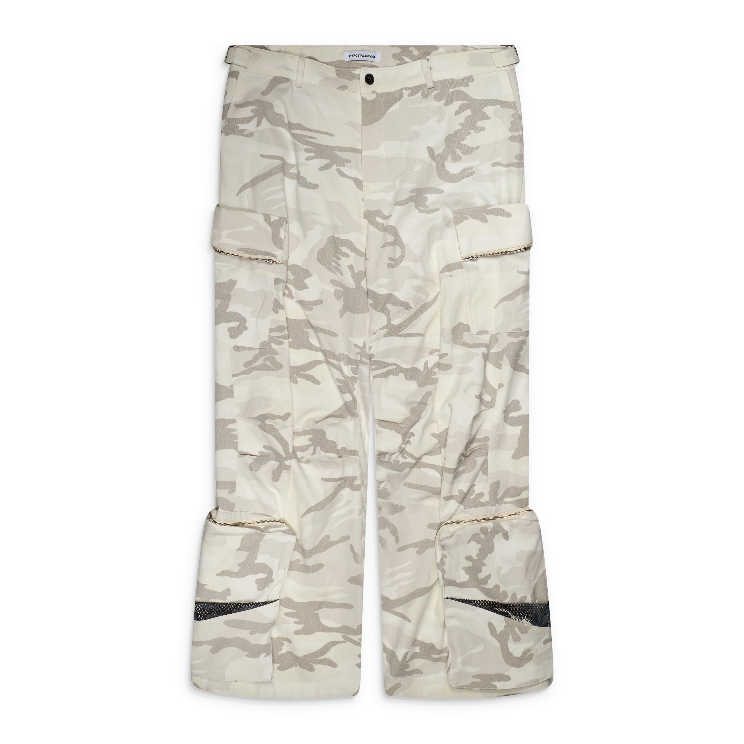 FFFPostalservice Engineer Cargo Trouser White