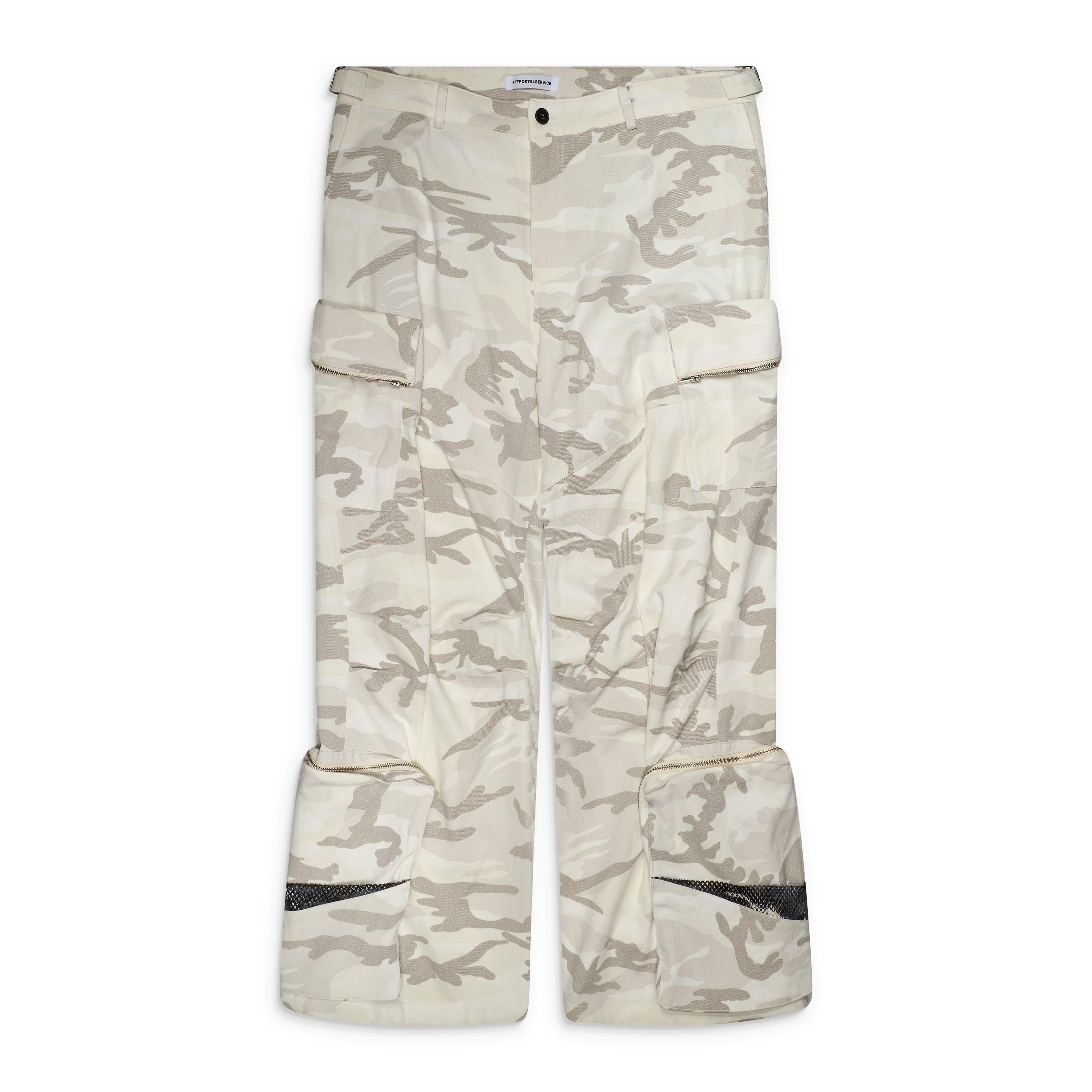 FFFPostalservice Engineer Cargo Trouser White