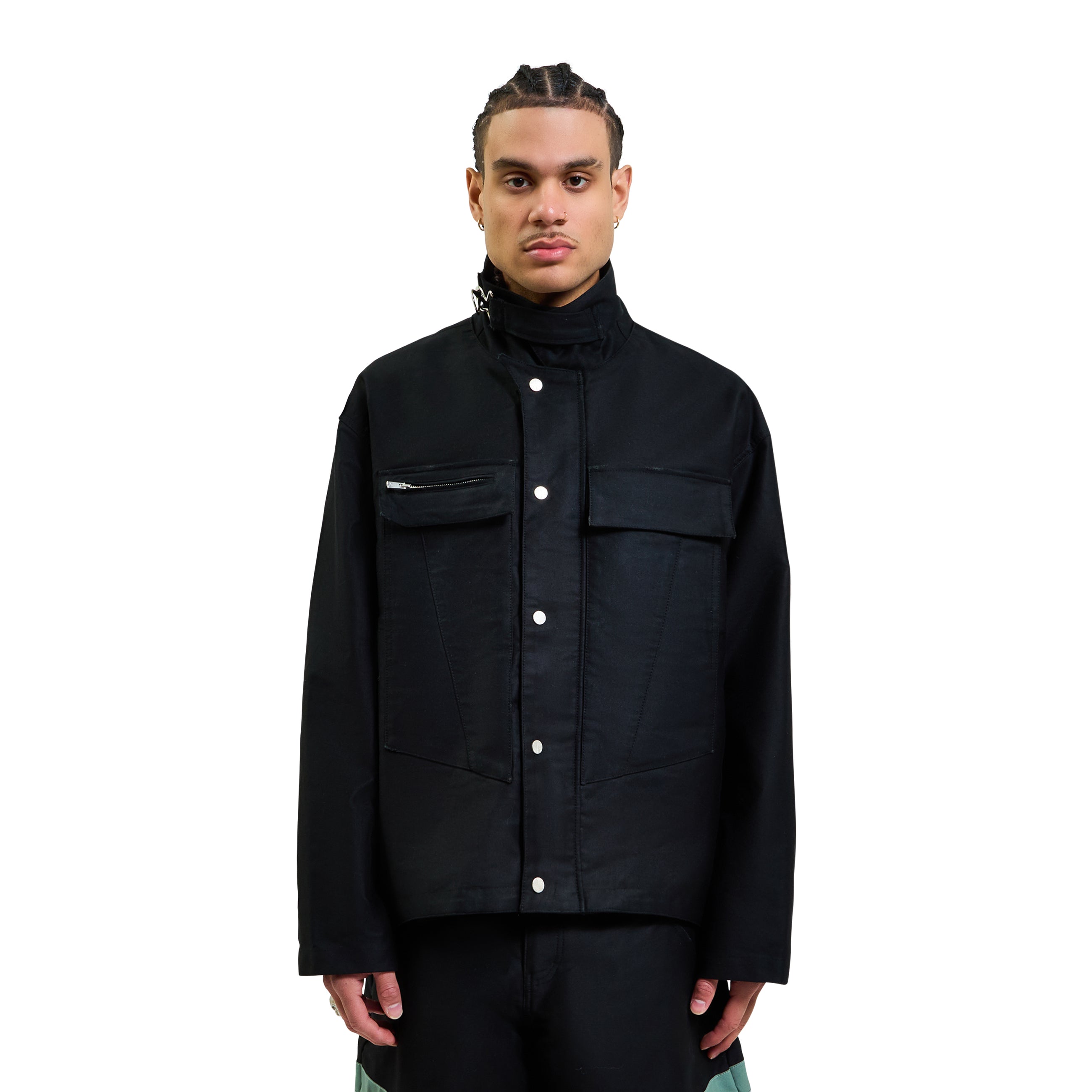 FFFPostalservice FF Bunker Over Jacket Black