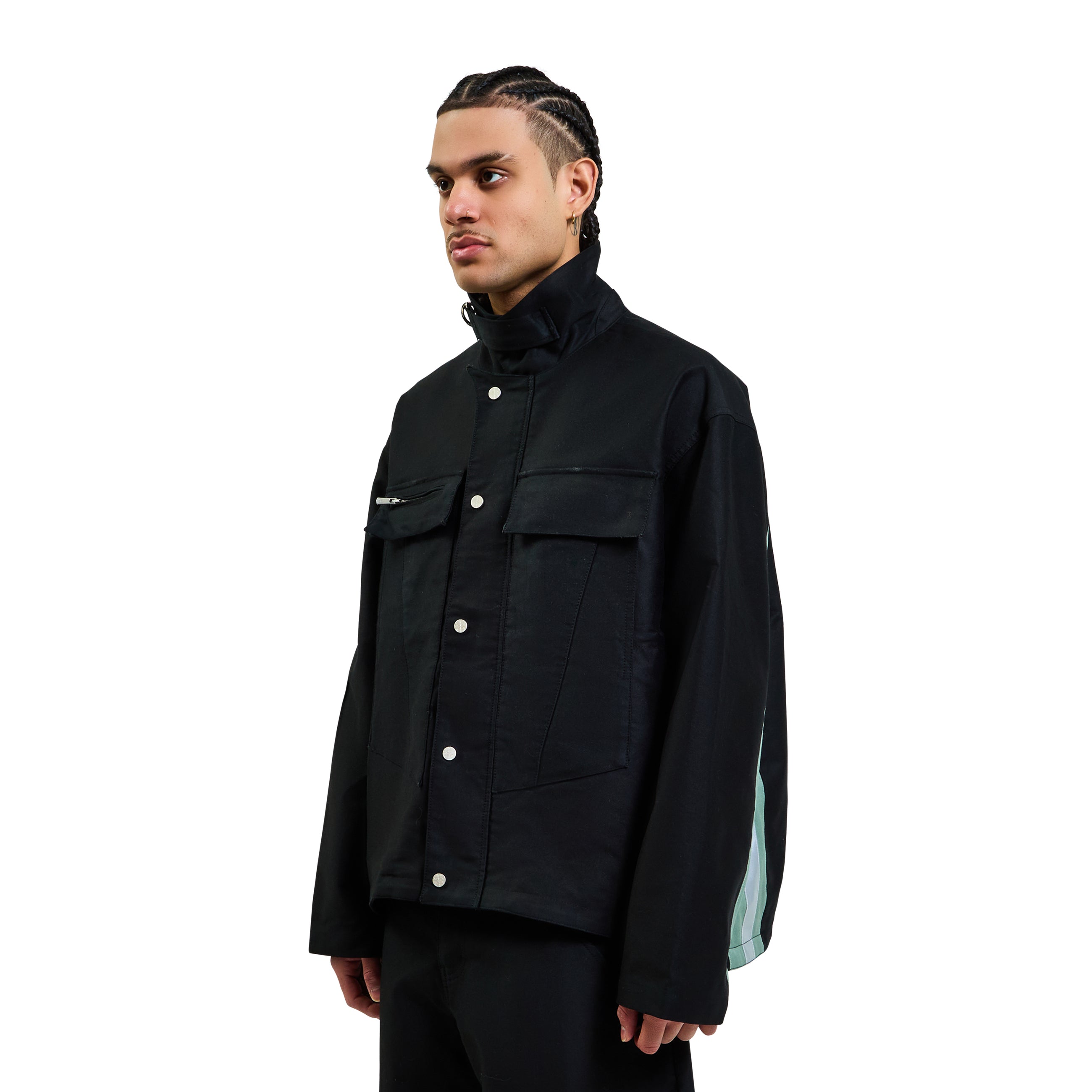 FFFPostalservice FF Bunker Over Jacket Black
