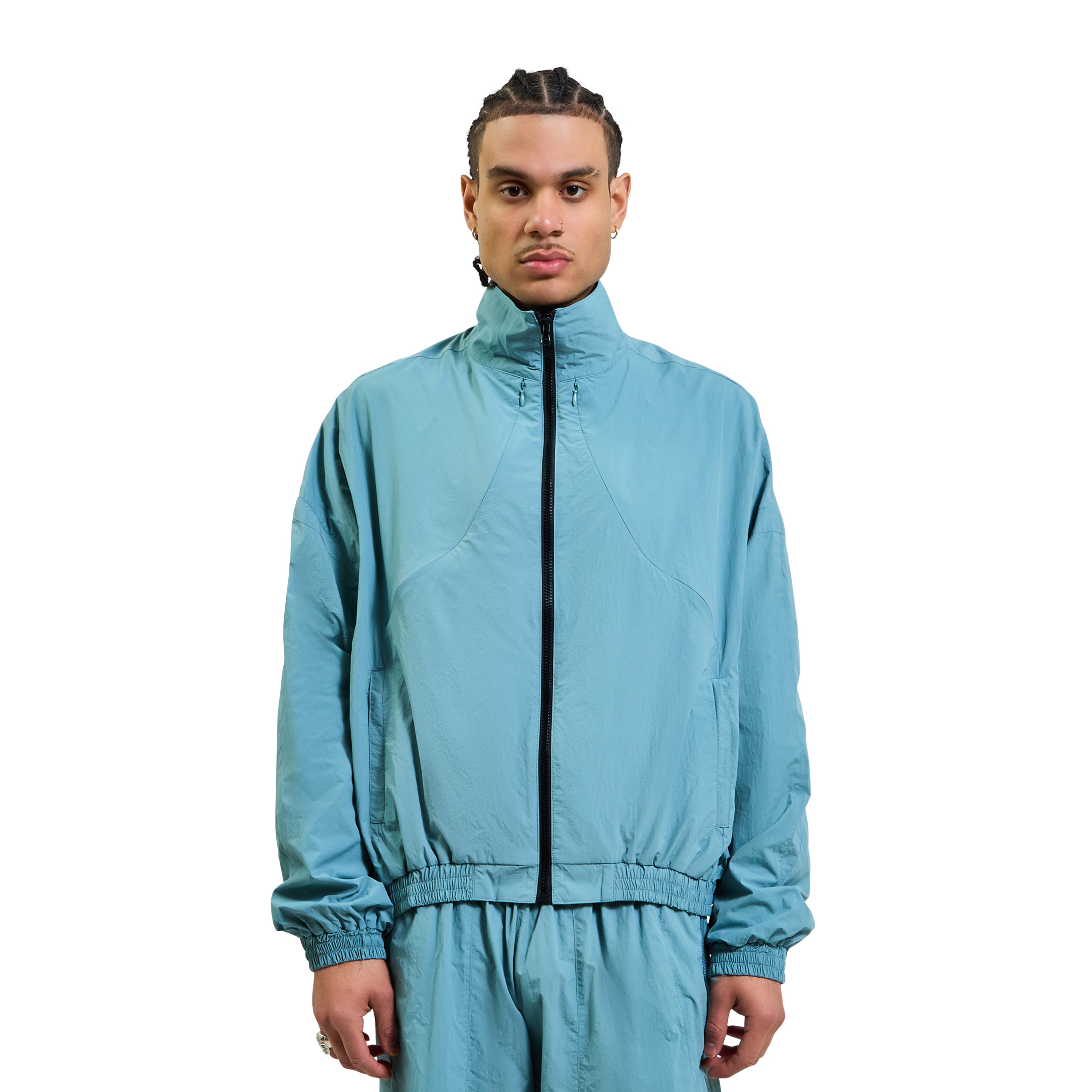 FFFPostalservice Vented Os Track Jacket Sky Blue – ESSXNYC
