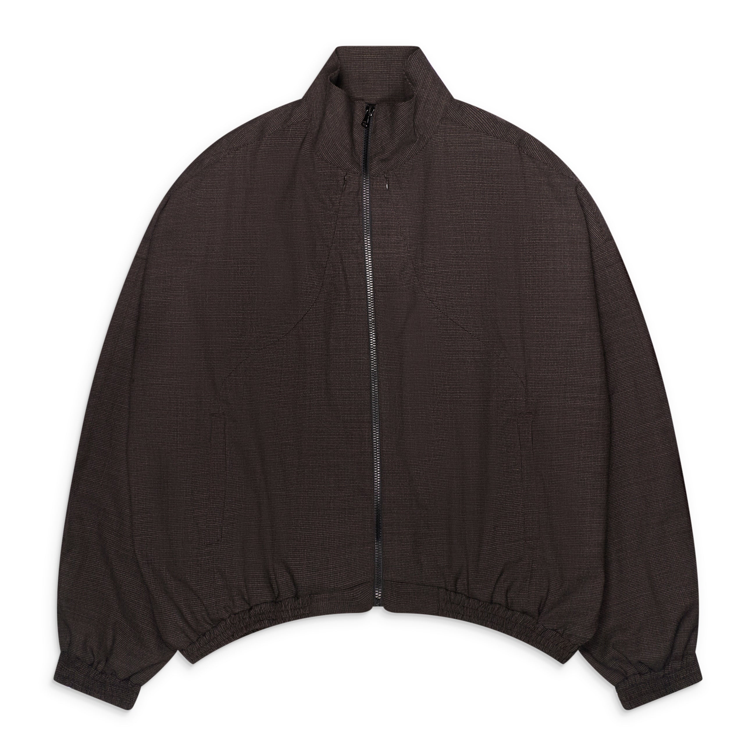 FFFPostalservice Vented Track Jacket Brown