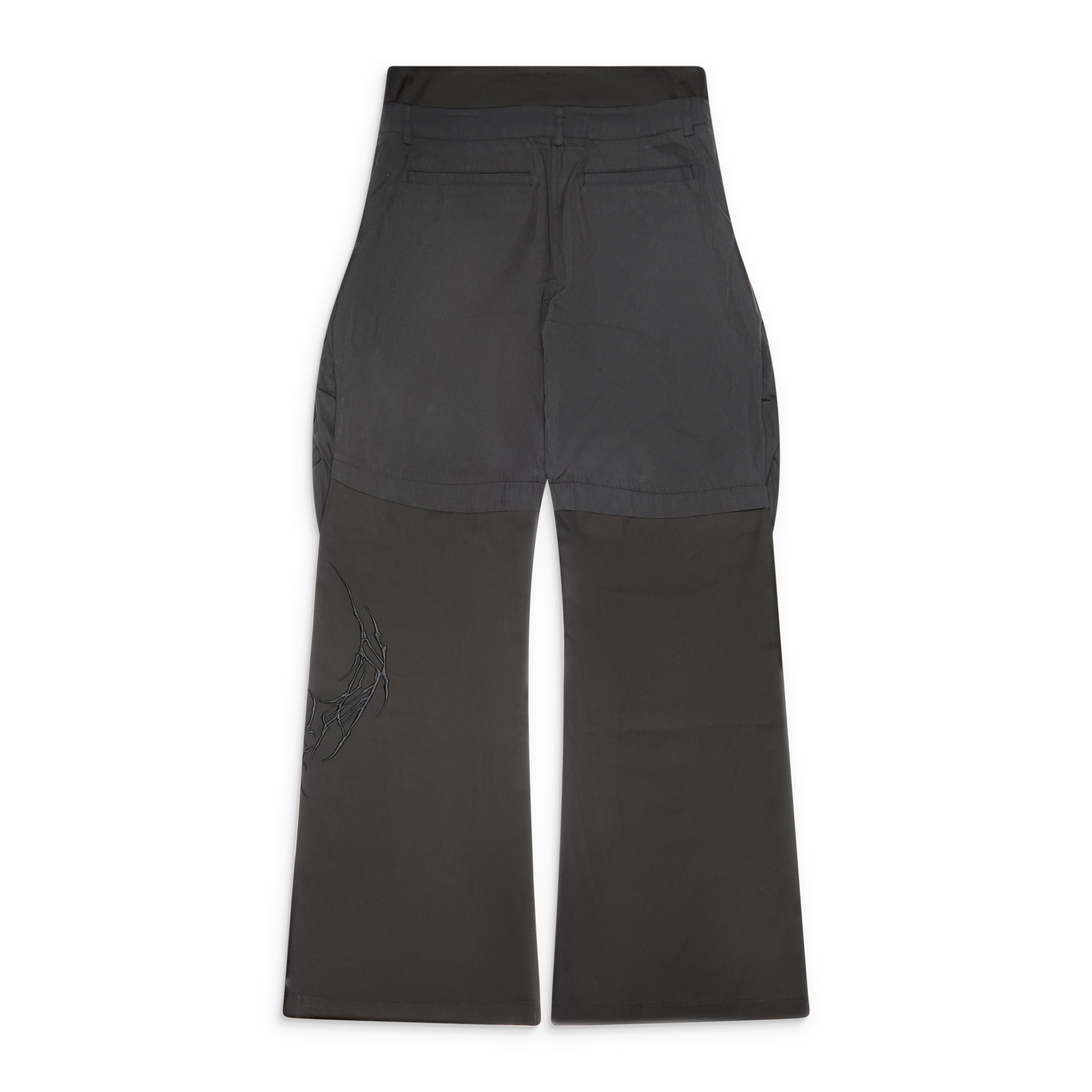 FFFPostalservice Bolsu Double Layered Trouser Black