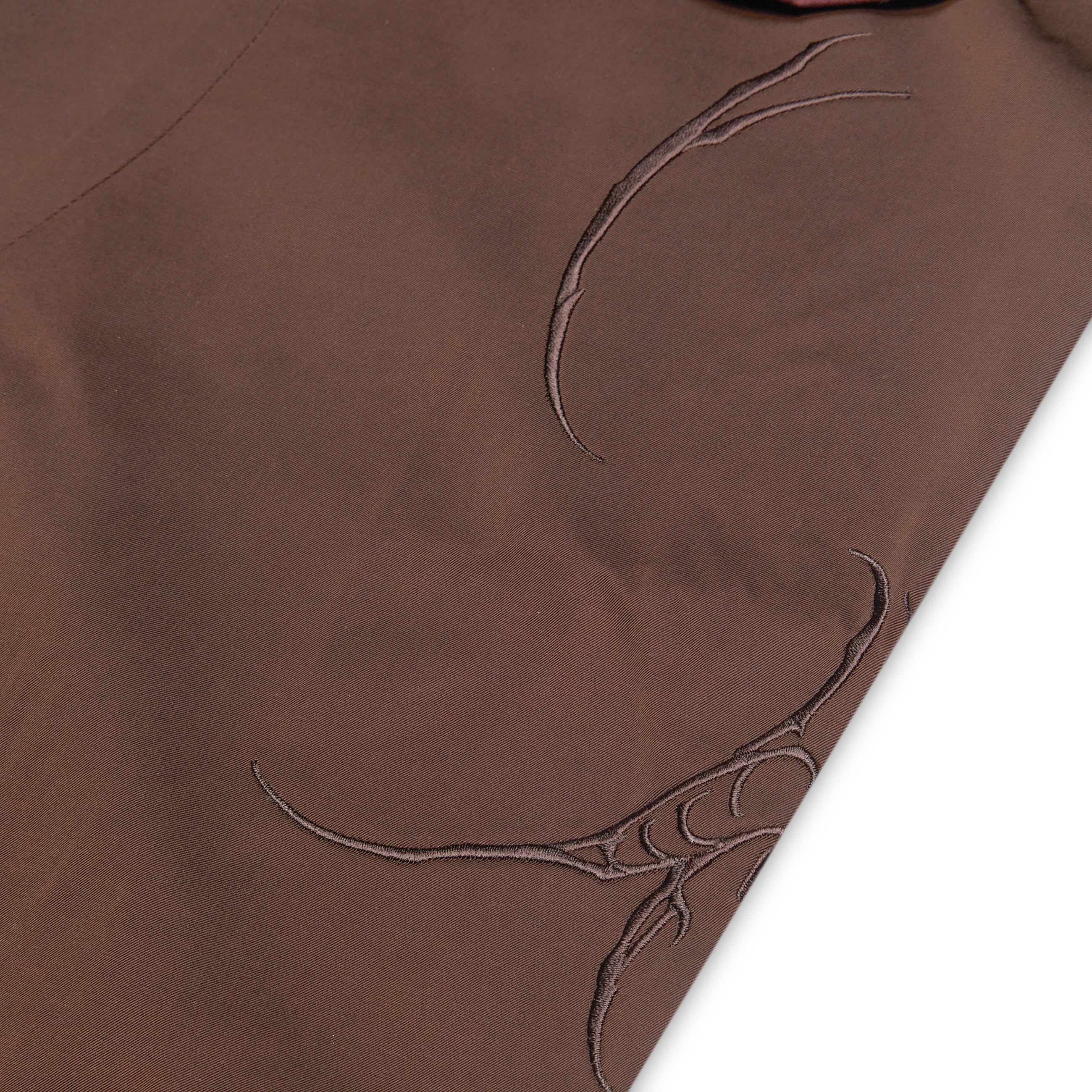 FFFPostalservice Bolsu Double Layered Trouser Brown