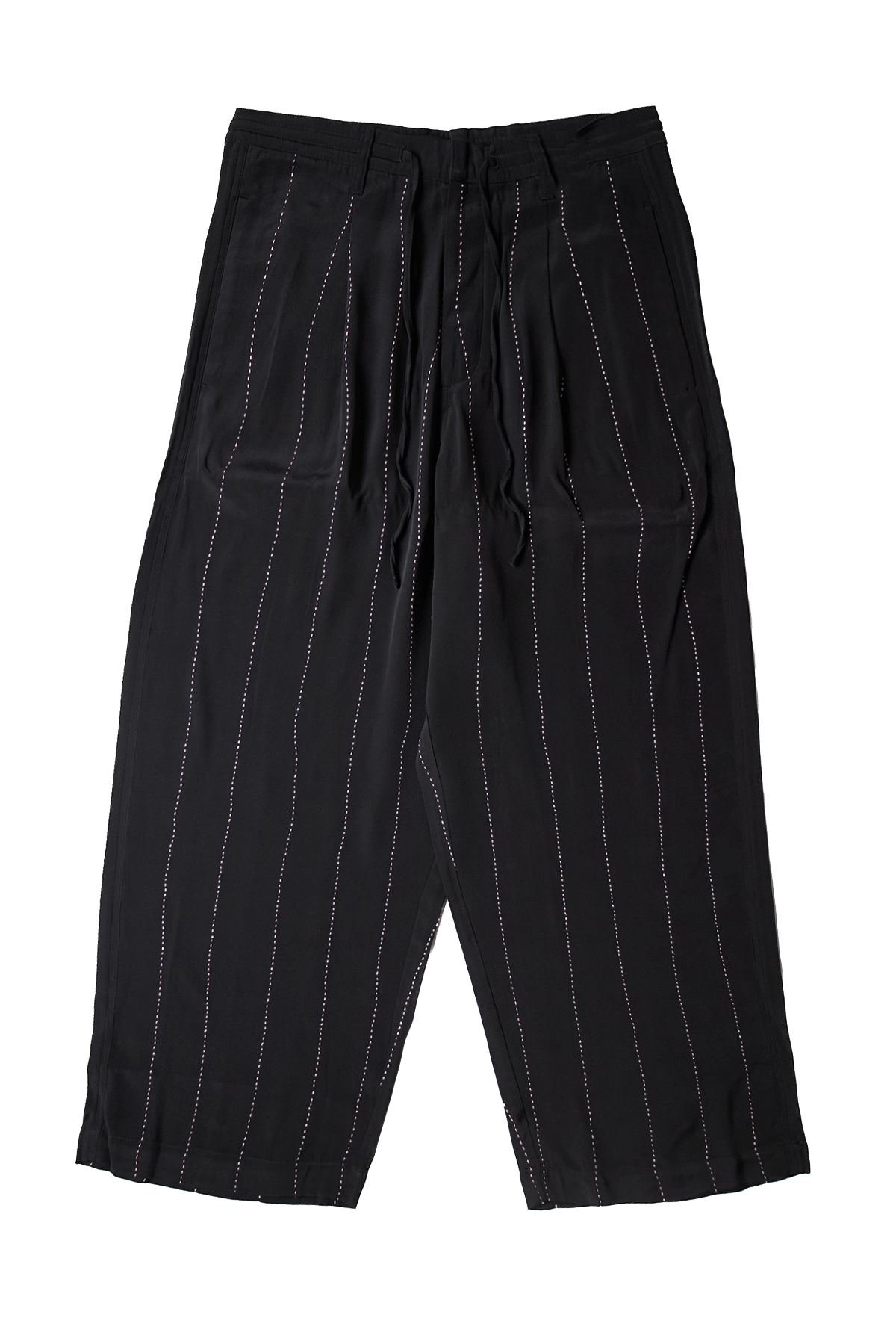 Glass Cypress Black And Pink Silver Trouser