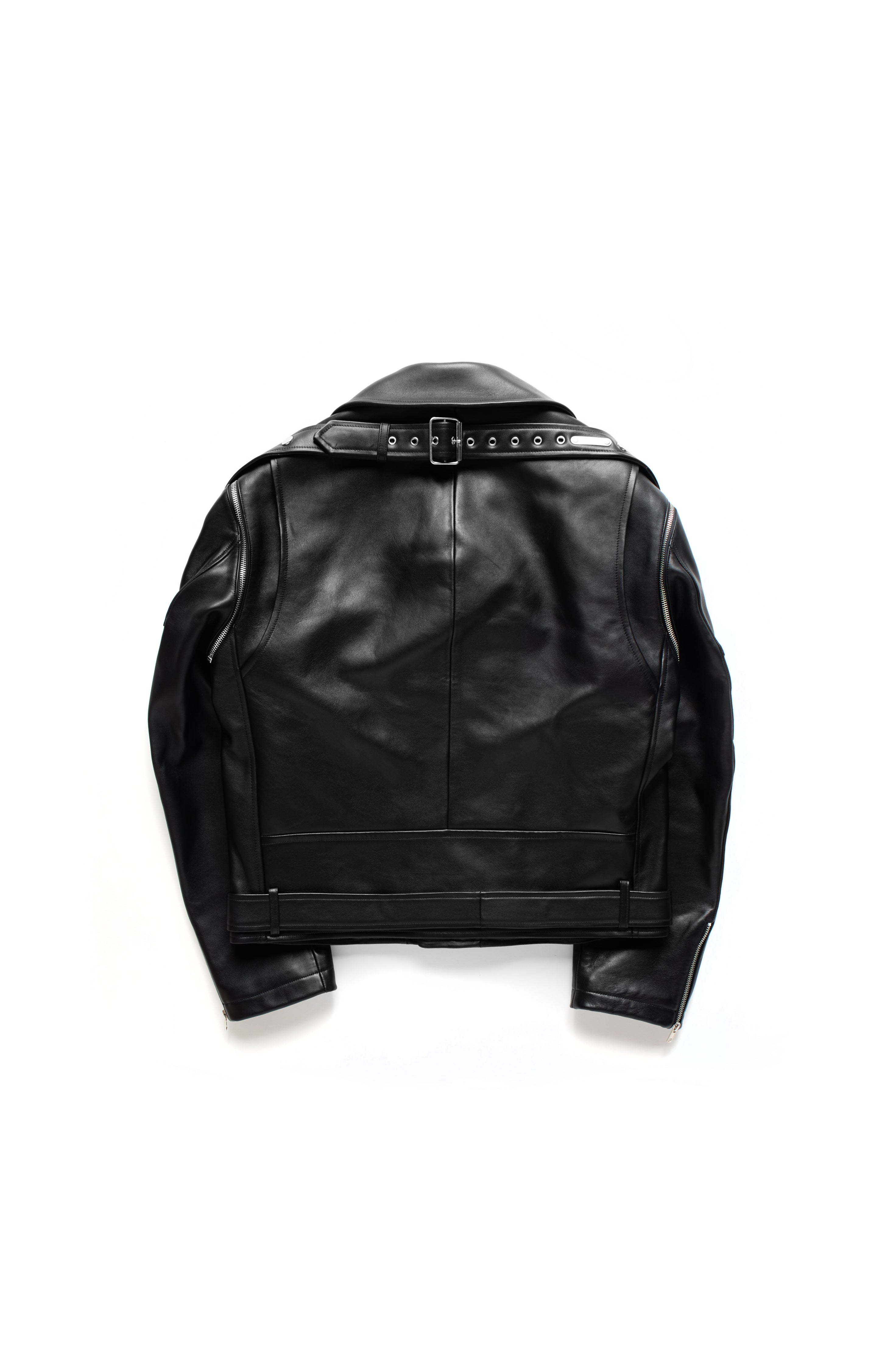 Helmut Lang Multi Zips Biker Leather Jacket 8799