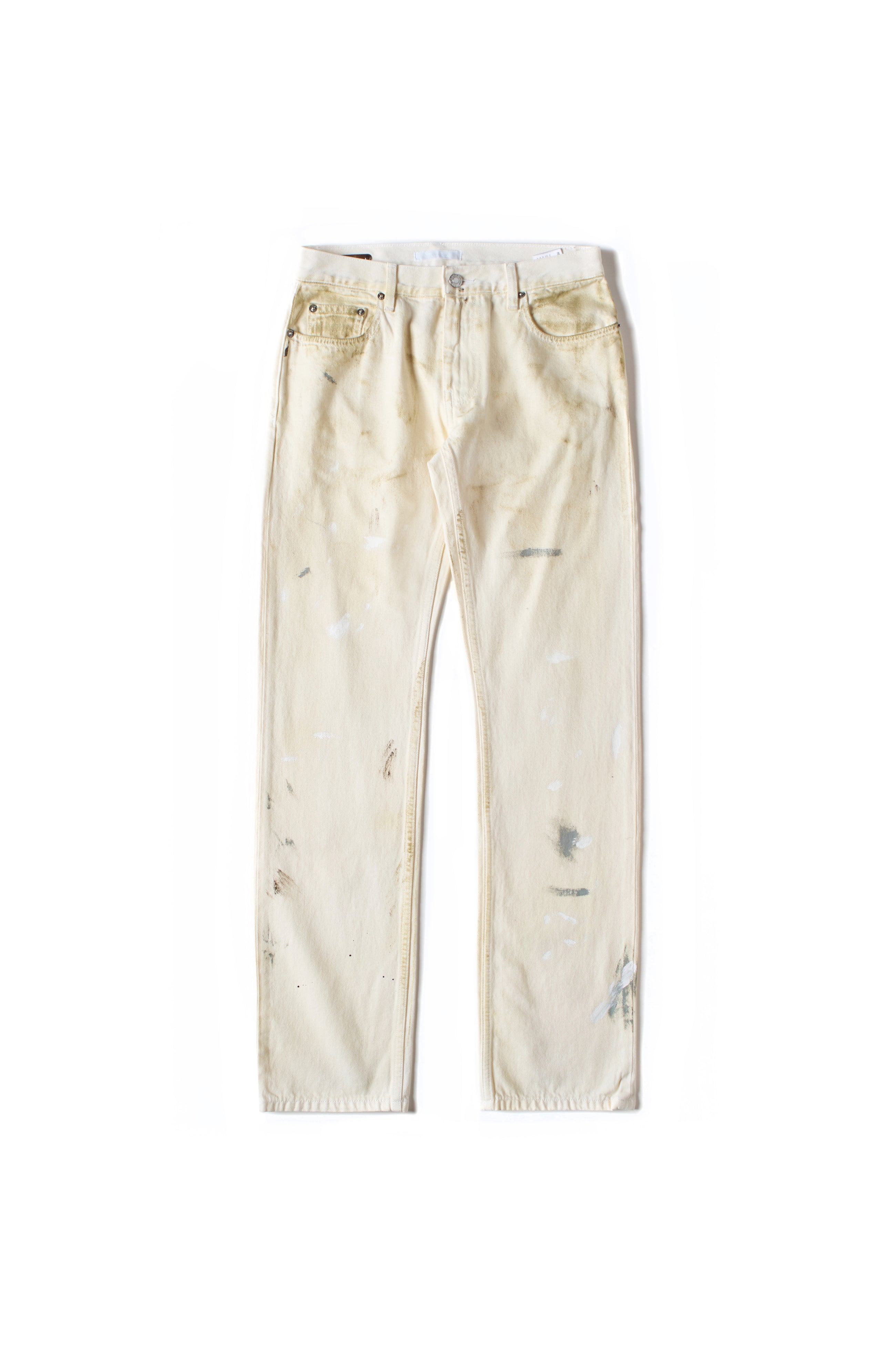 HELMUT LANG Painted Low Rise Jeans