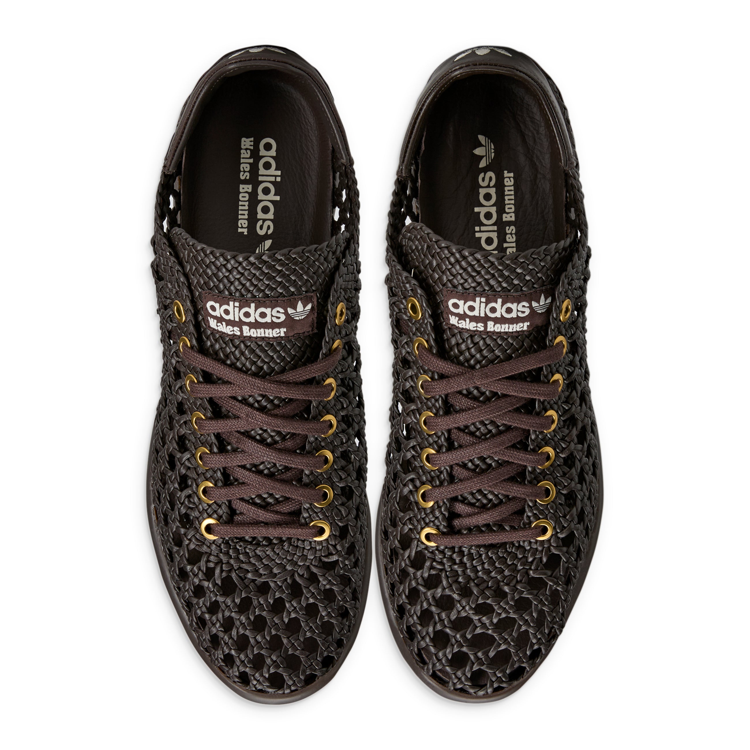 Adidas x Wales Bonner Karintha Basketry Sneakers Brown
