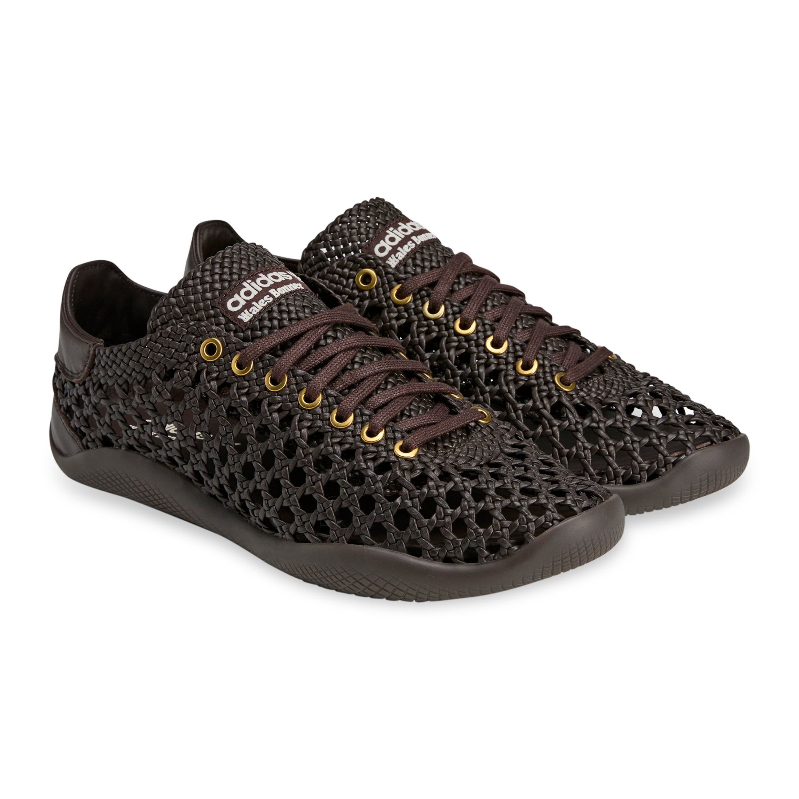 Adidas x Wales Bonner Karintha Basketry Sneakers Brown