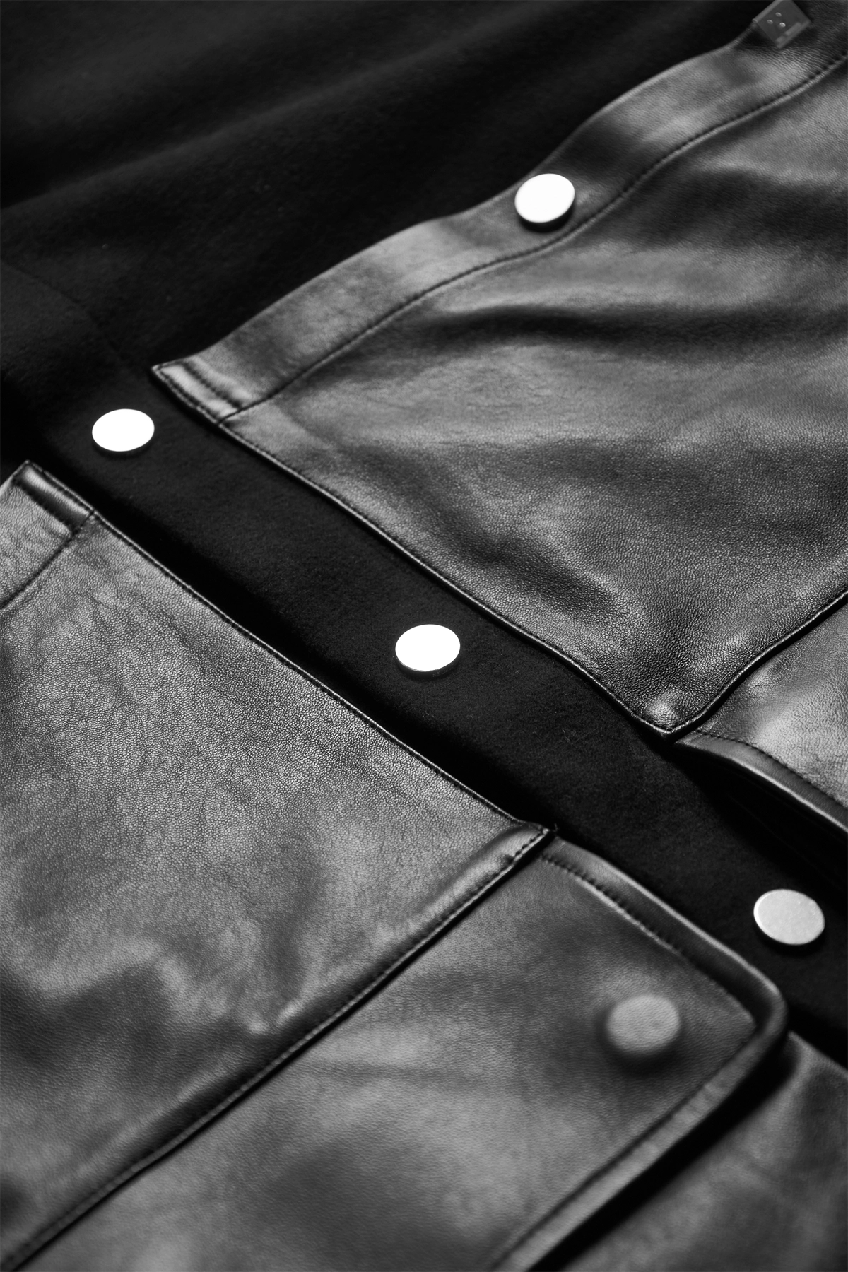 HELMUT LANG ロングジャケット Helmut Lang Hunting Jacket With Leather Details Black – ESSXNYC