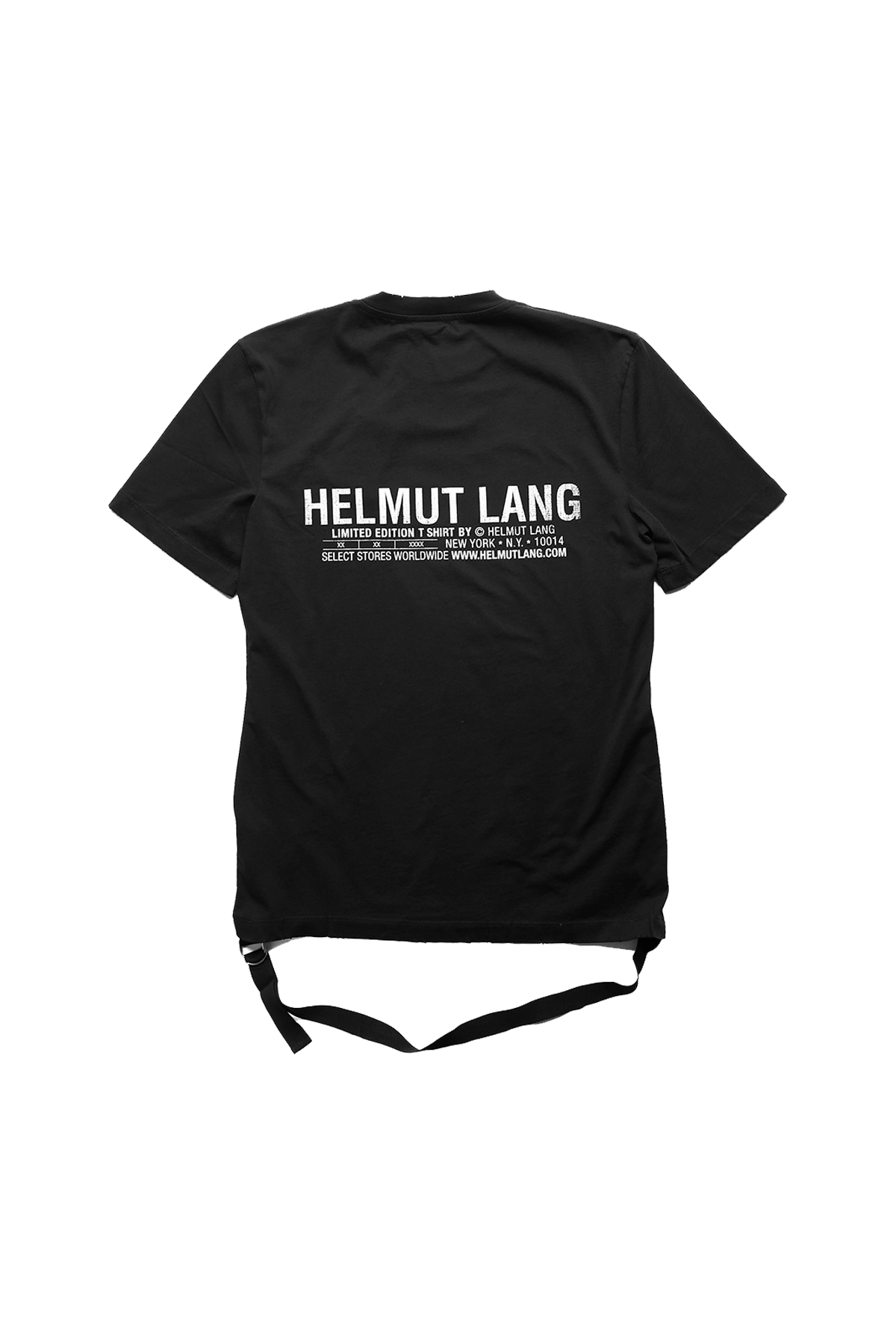 Helmut Lang NY Belt Tee Black 1