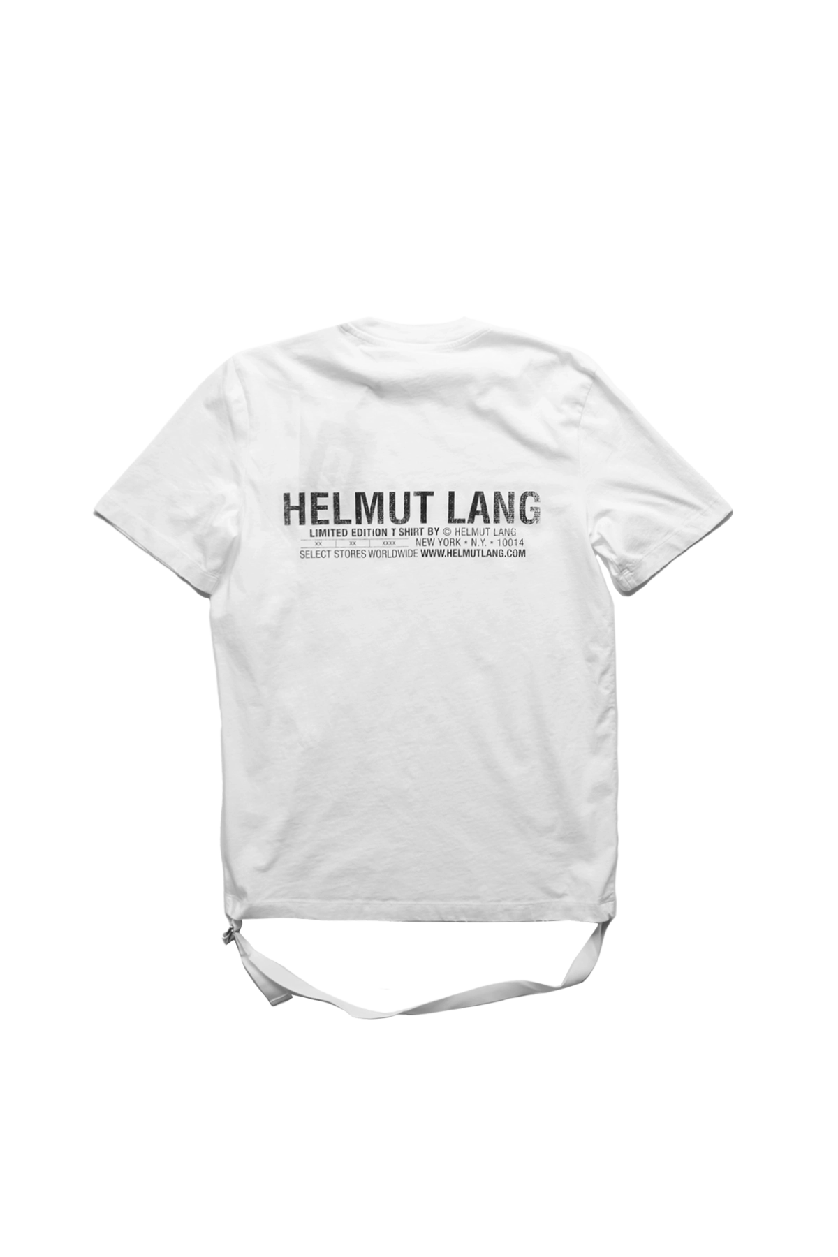 Helmut Lang NY Belt Tee White 1