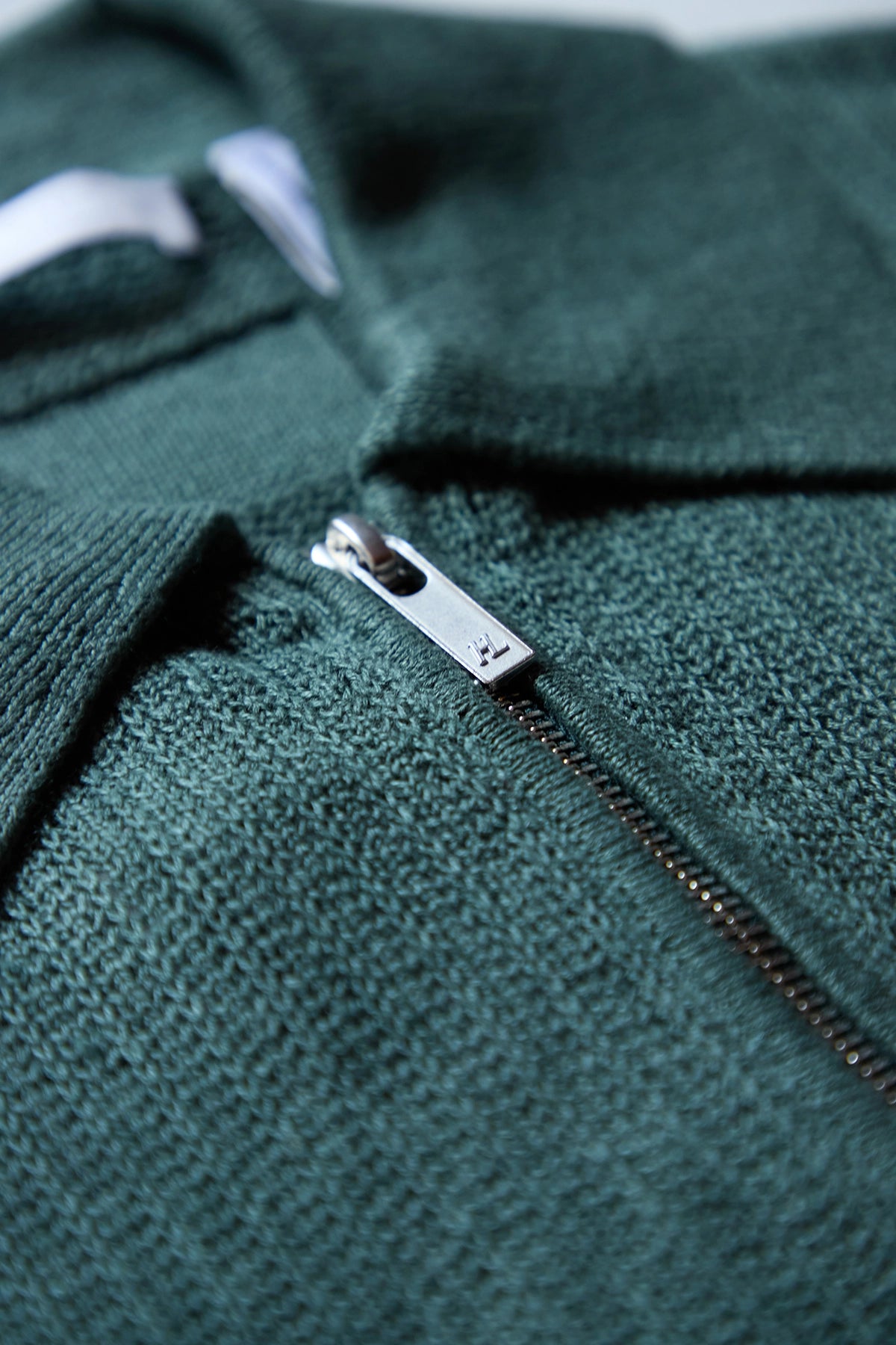 トップス Helmut lang terry polo S Helmut Lang Short Sleeve Zip Polo Blue/Green – ESSXNYC