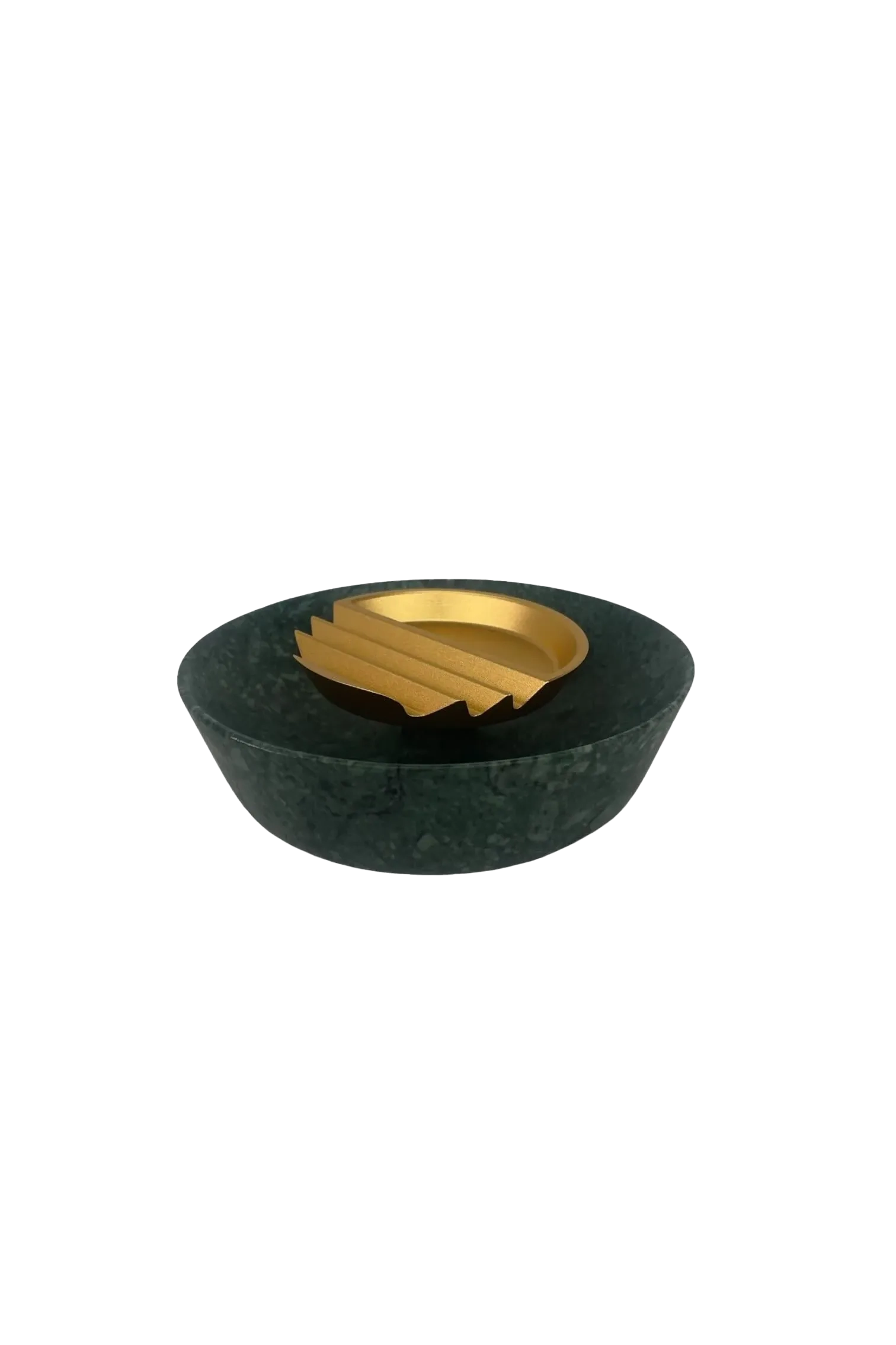 Houseplant Ridge Ashtray Green