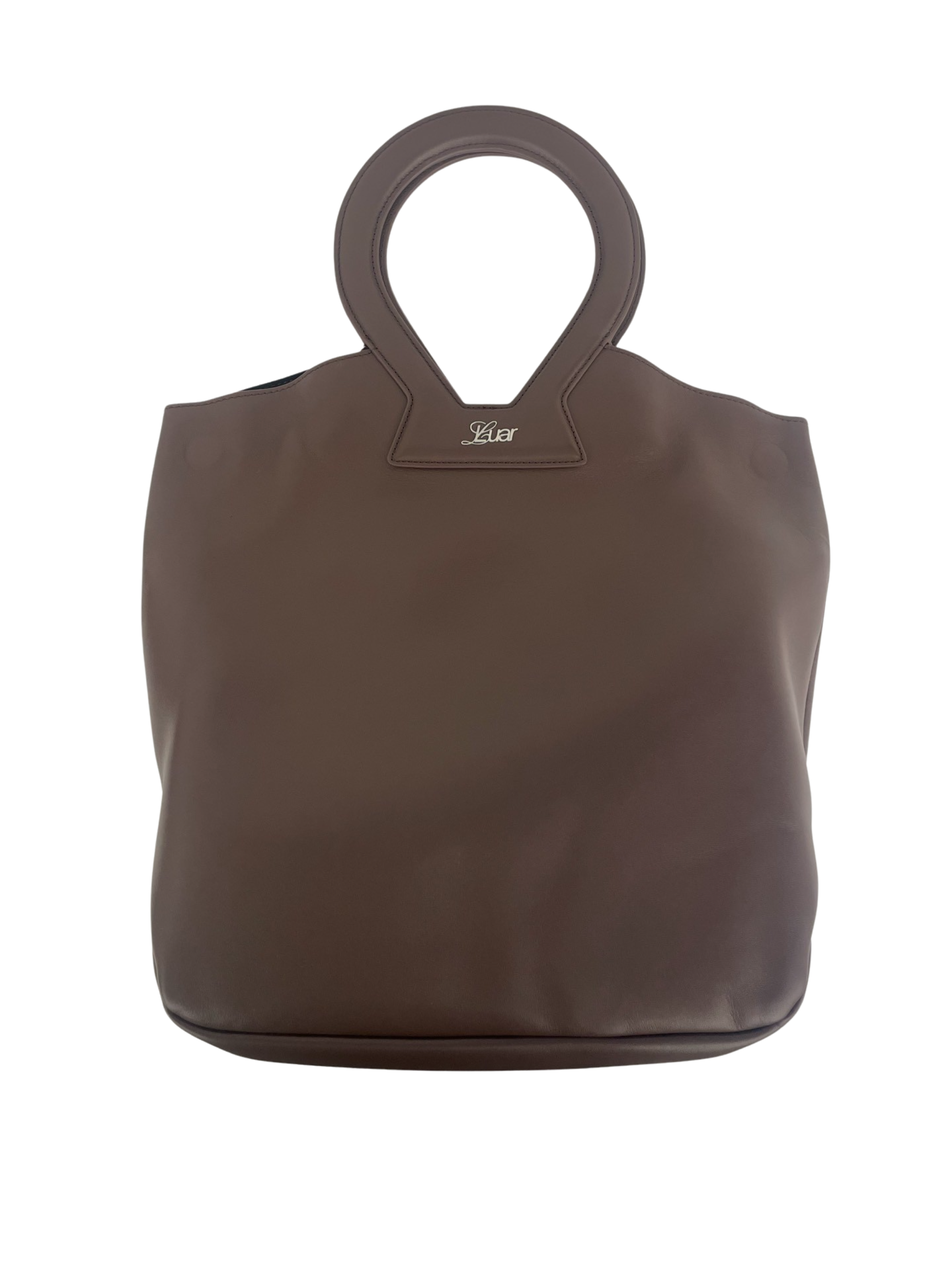 Luar Smooth Brown Brooke Tote Brown 5647