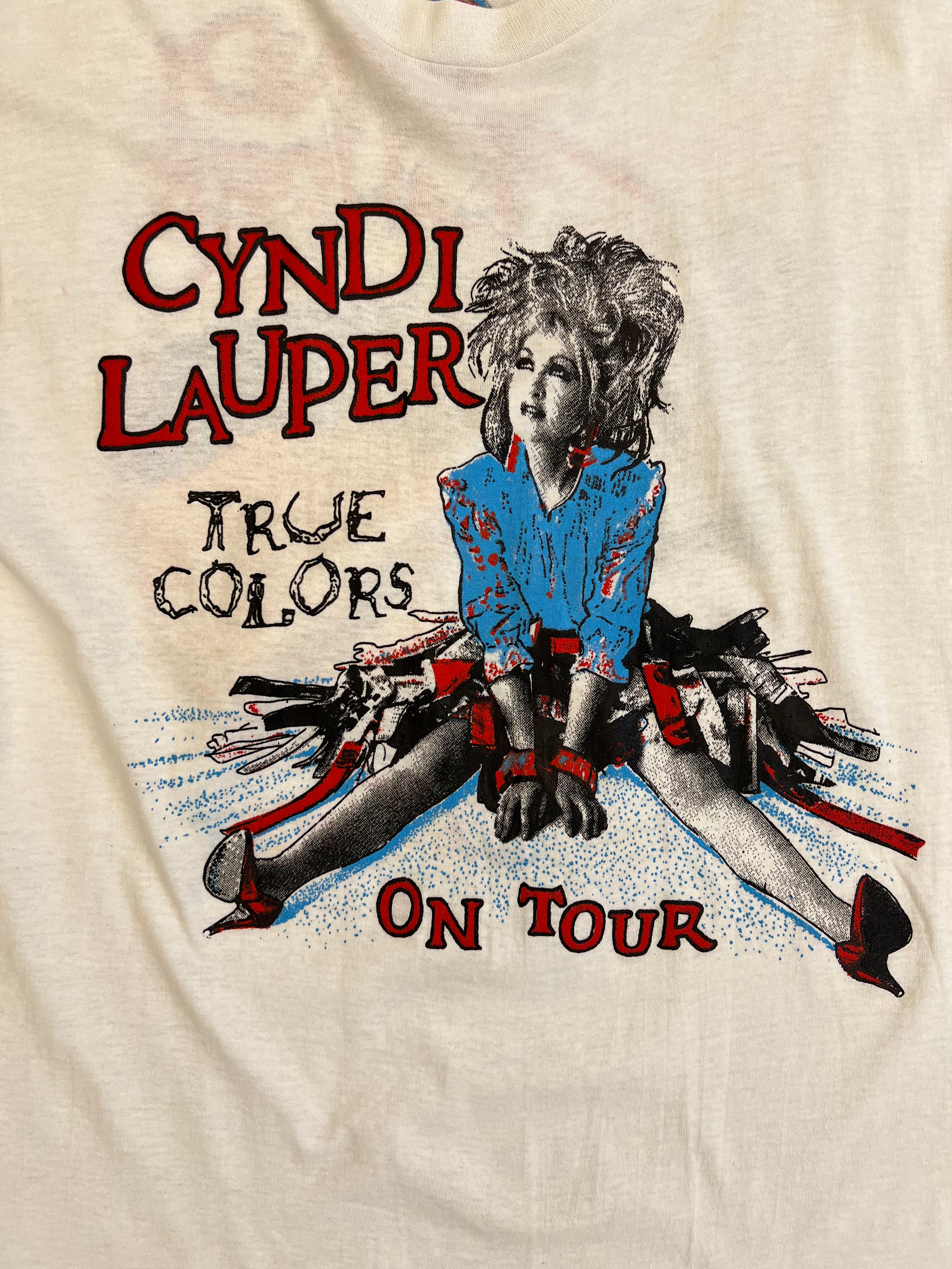 Mr. X Cindi Lauper True Colors White 6477