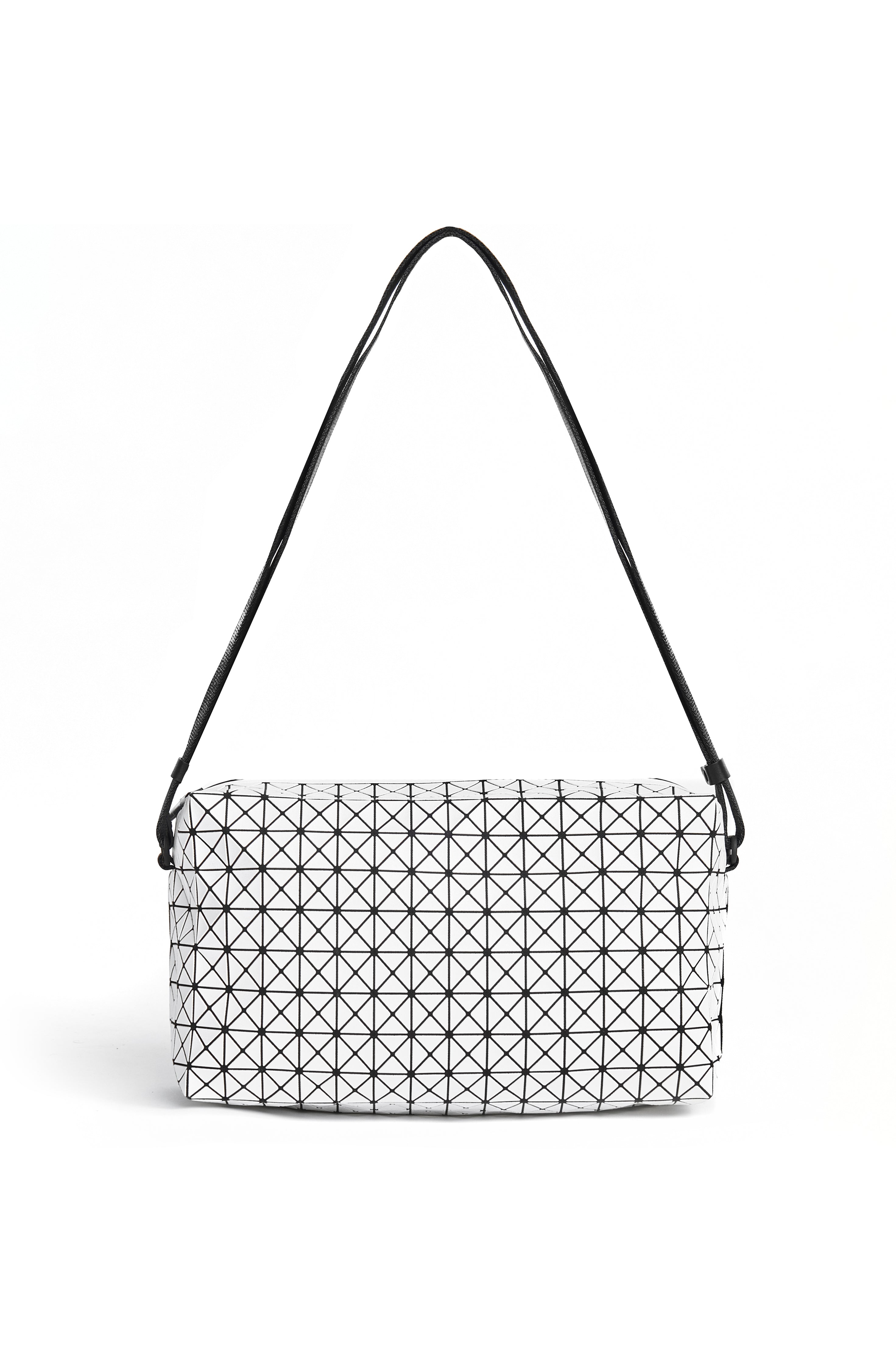 ISSEY MIYAKE BAO BAO Saddle Metallic Messenger Bag 6257