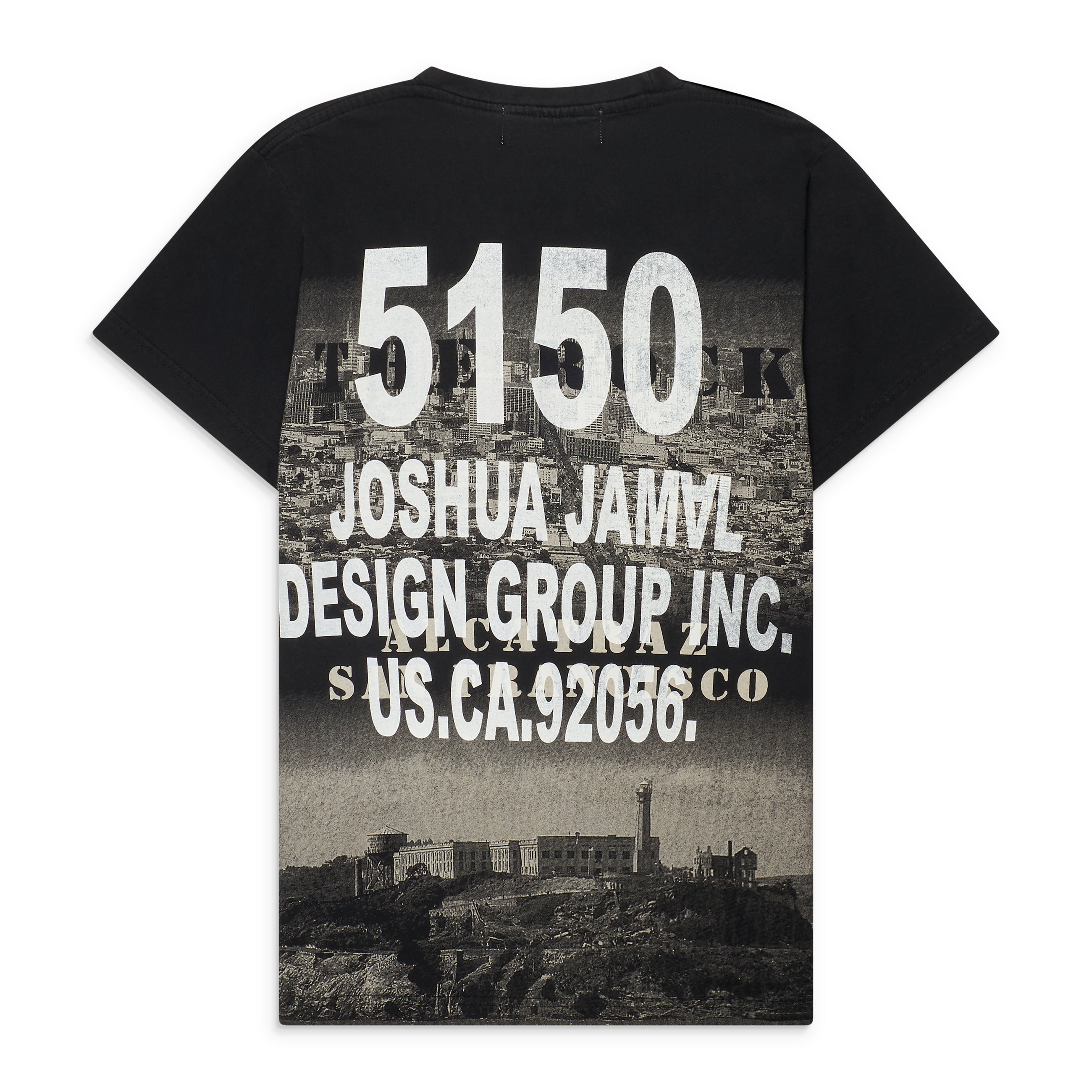 Joshua Jamal Mask Tee 001 Black