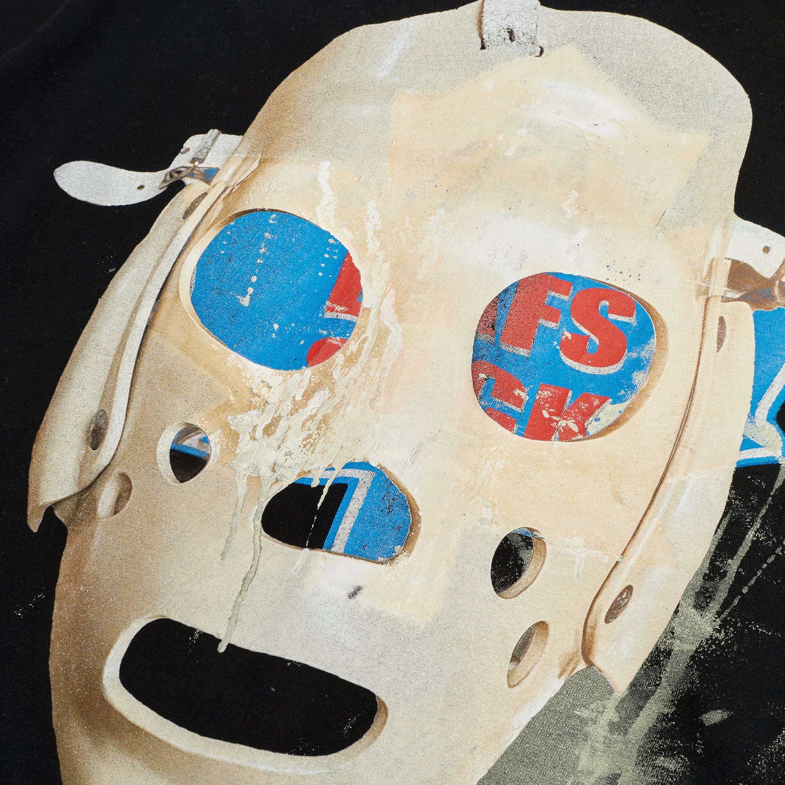 Joshua Jamal Mask Tee 001 Black