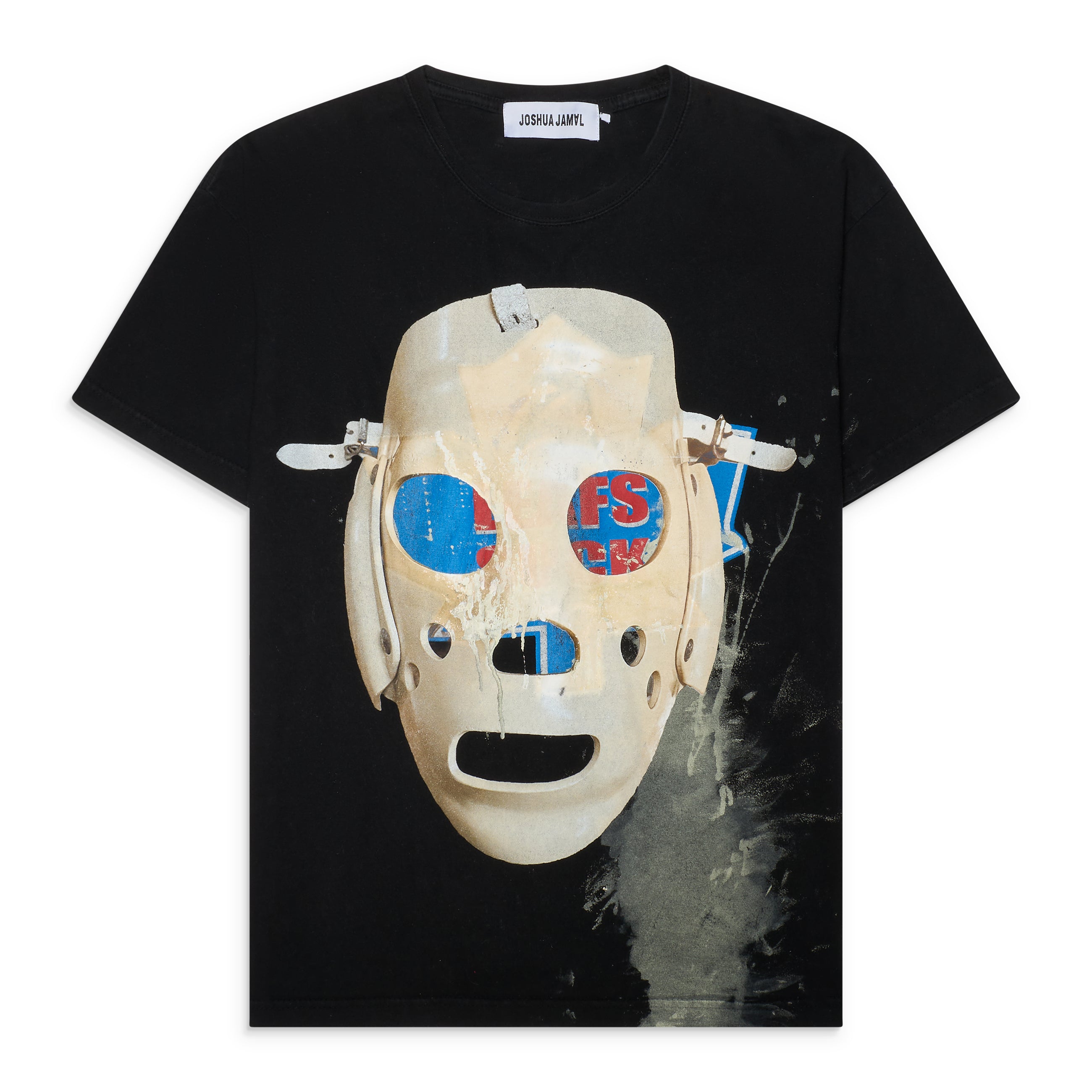Joshua Jamal Mask Tee 001 Black