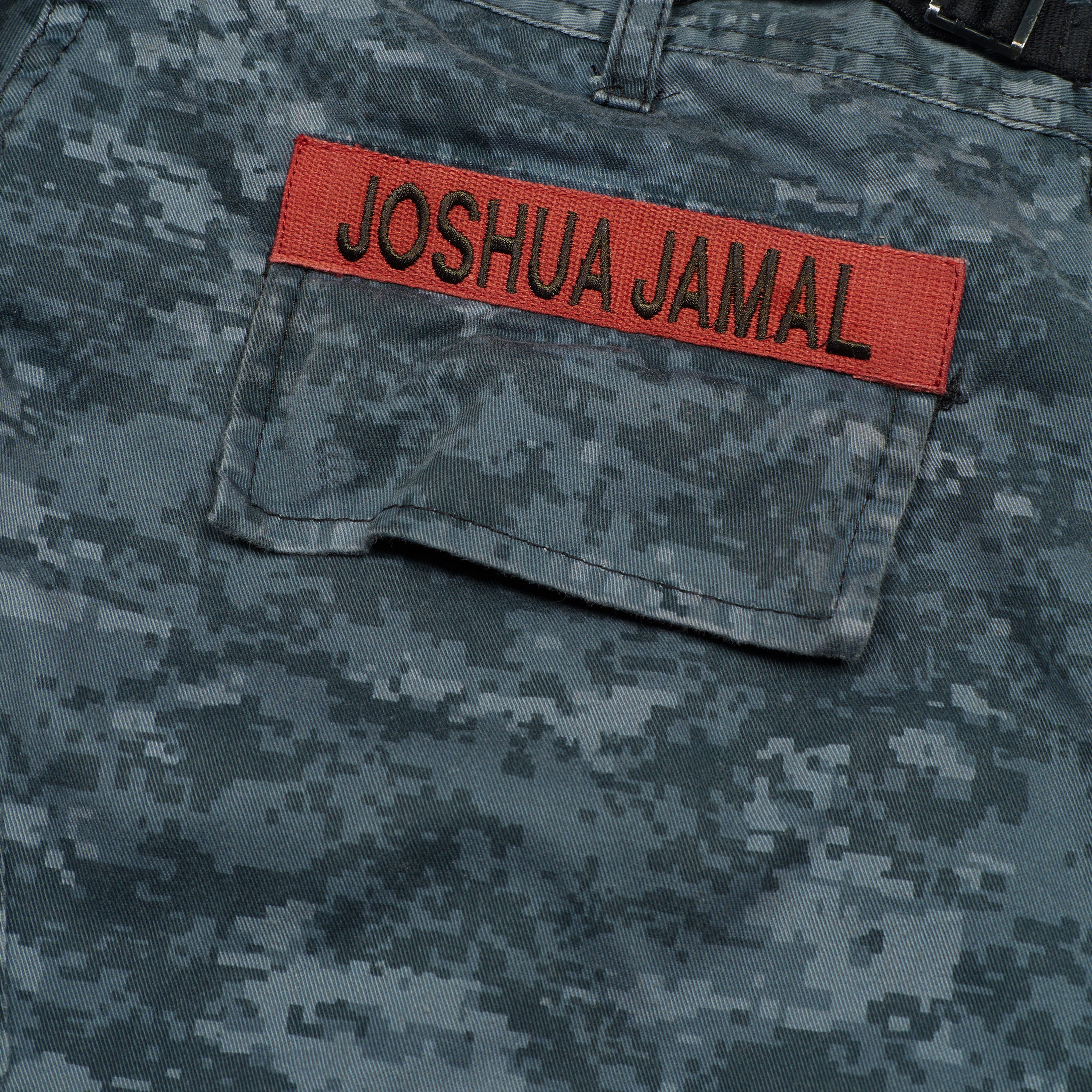 Joshua Jamal Digital Camo NBHD Shorts Blue – ESSXNYC