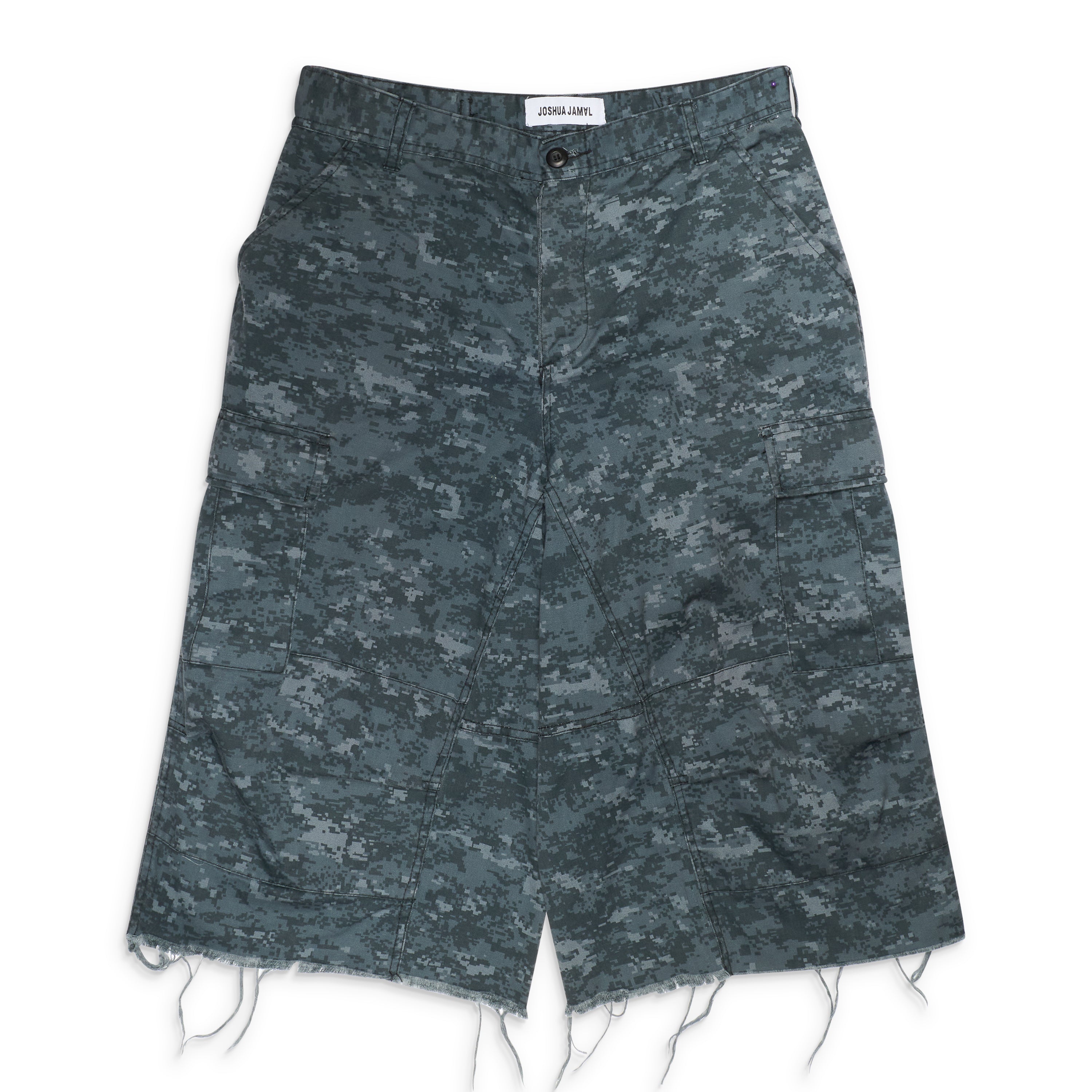 Joshua Jamal Digital Camo NBHD Shorts Blue