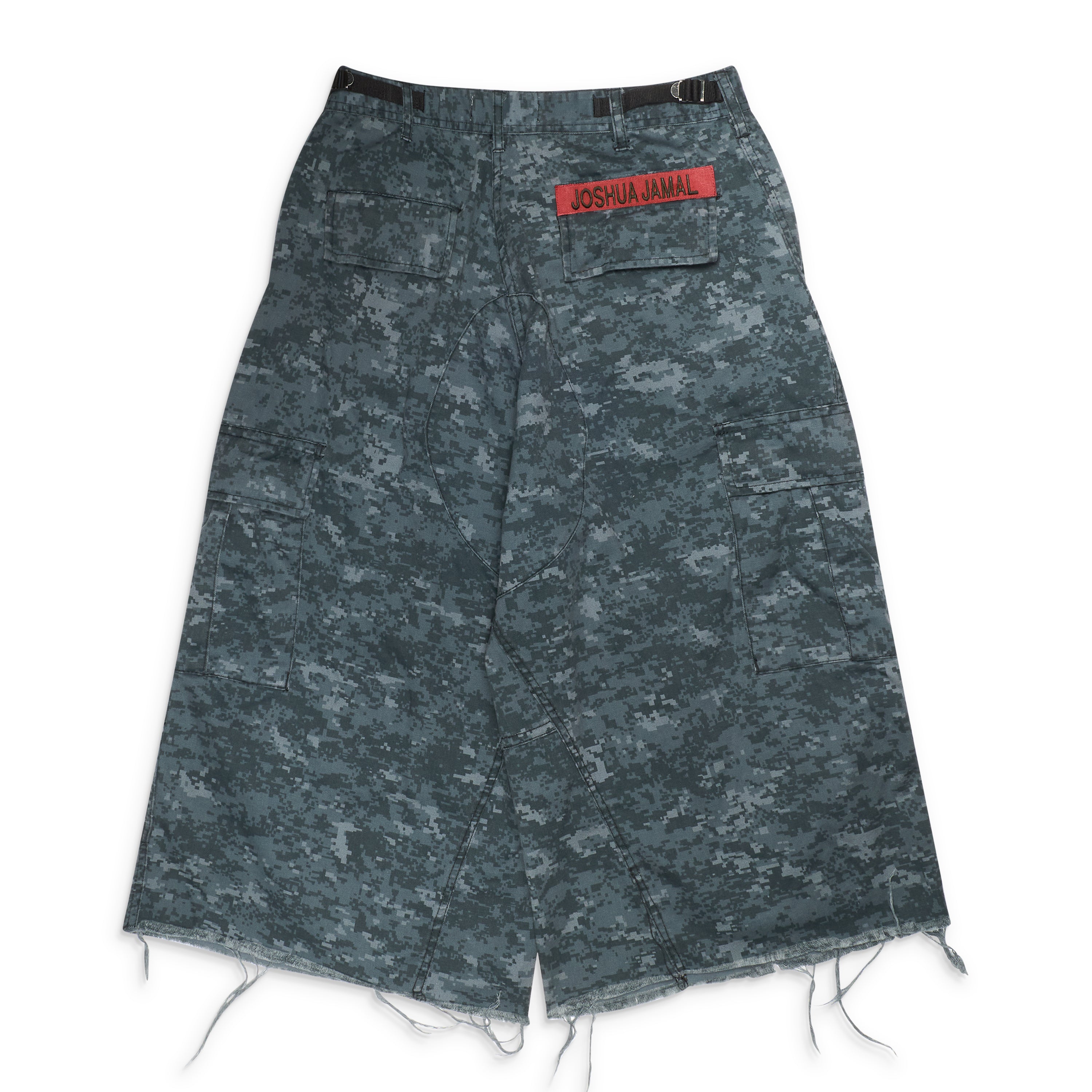 パンツ JOSHUA JAMAL NBHD SHORT Joshua Jamal Digital Camo NBHD Shorts Blue – ESSXNYC