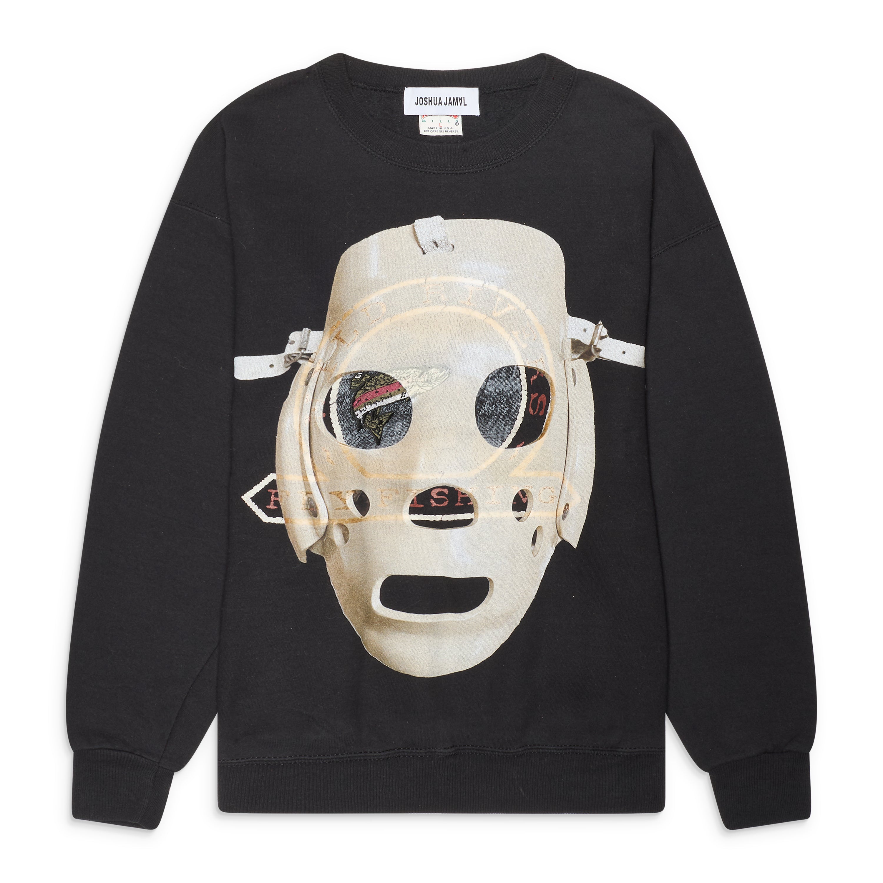 Joshua Jamal Mask Sweater Black