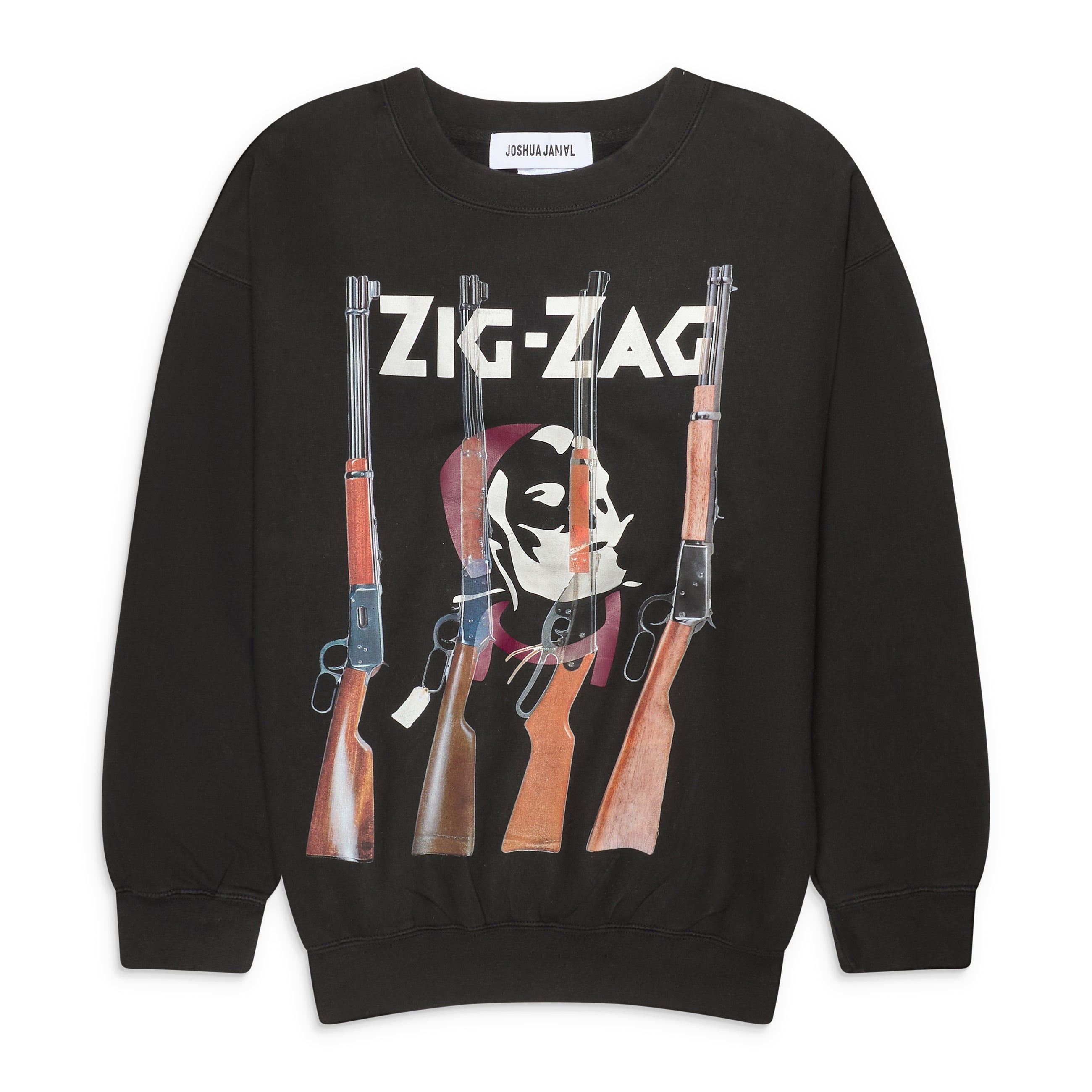 Joshua Jamal Slug Crewneck Black