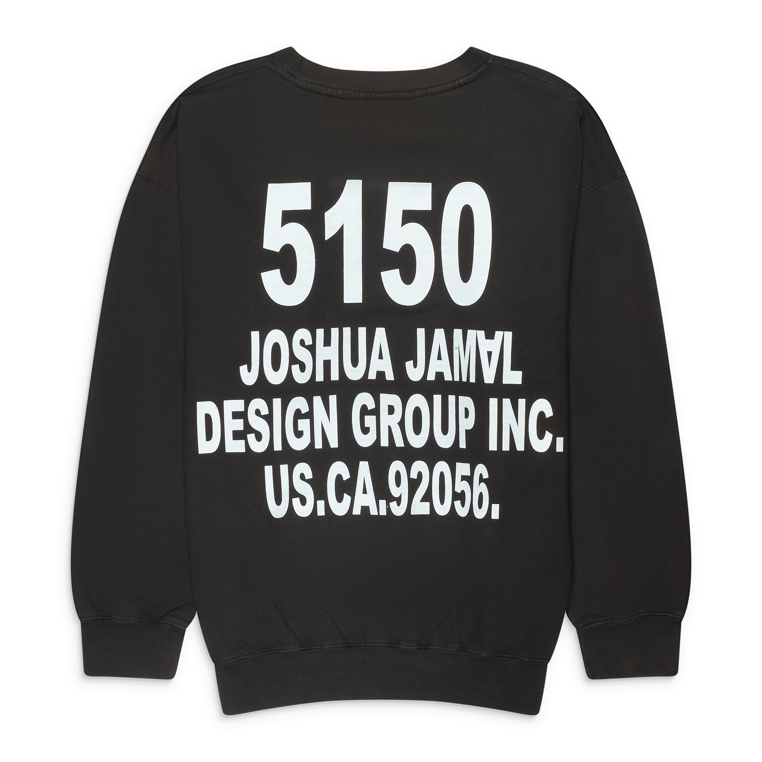 Joshua Jamal Slug Crewneck Black