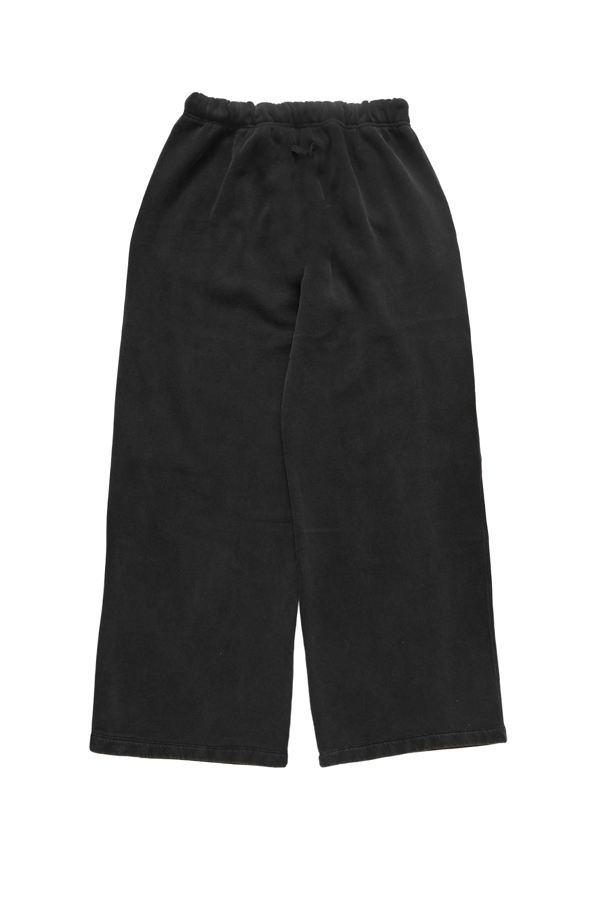 Jean Paul Gaultier Washed French Terry Jogging With Detachable Scarf Printed "Jpg Laurier Stamp" Logo Black