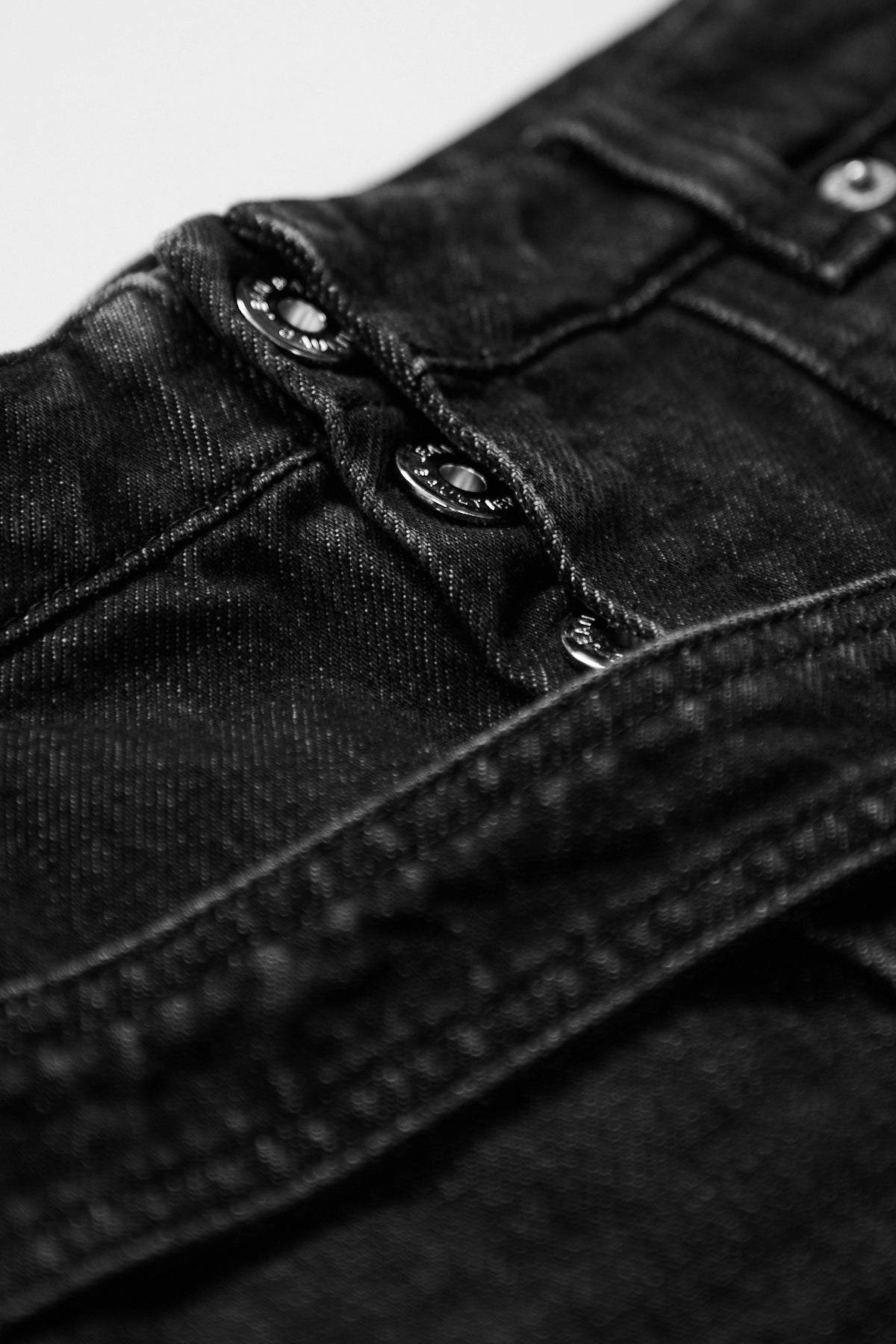 Jean Paul Gaultier Low Waist Strap Detail Jean Vintage Black – ESSXNYC