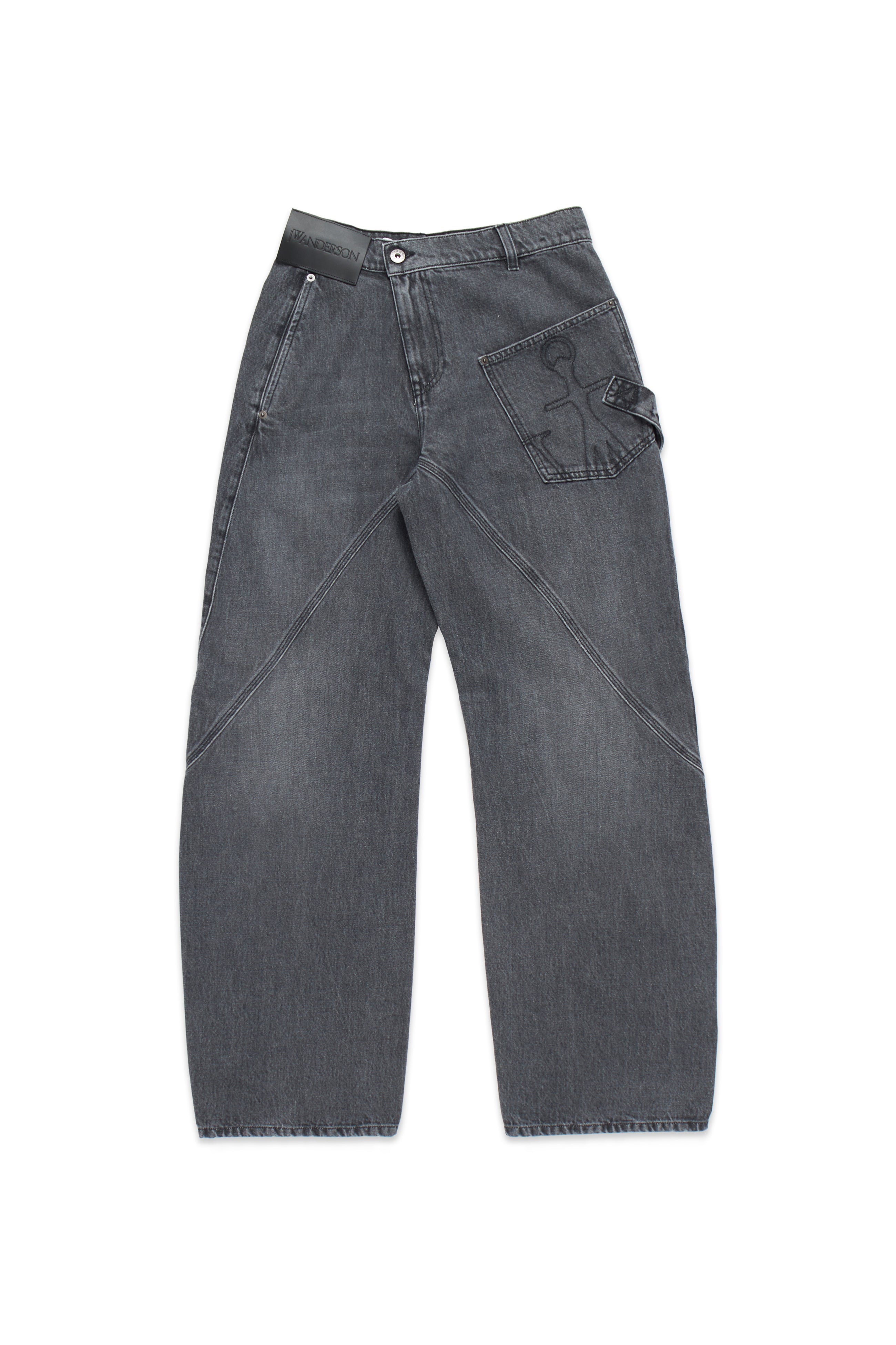 JW ANDERSON Twisted Workwear Jeans Grey