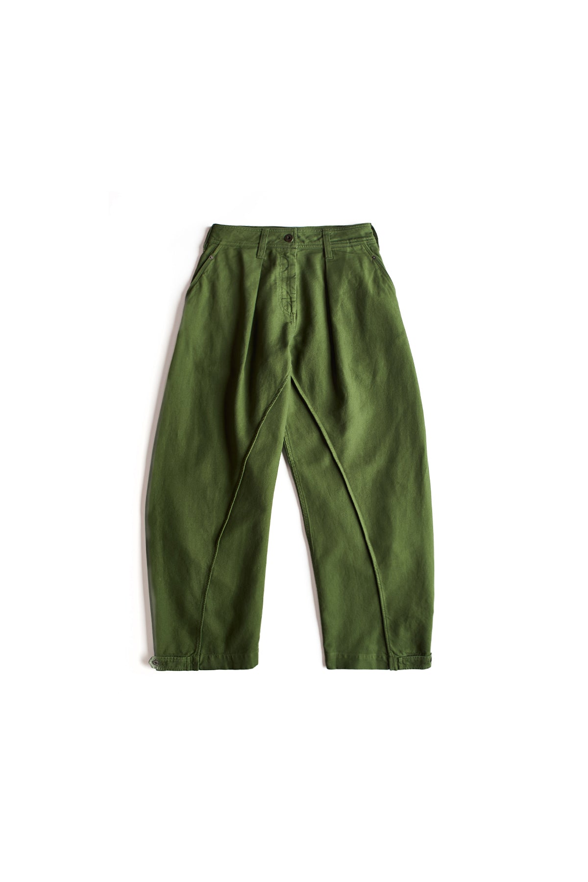 JW Anderson Twisted Seam Trousers Pants Green 9051