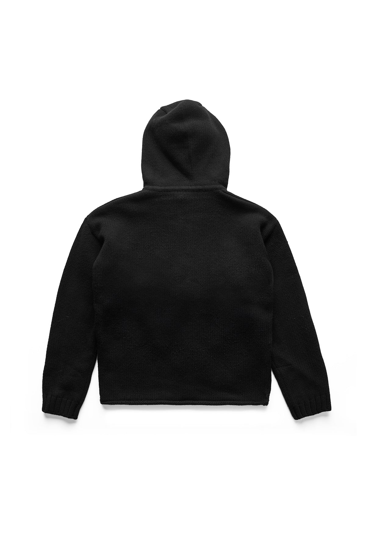 JW Anderson Zip Through Anchor Hoodie Sweaters Black 9036