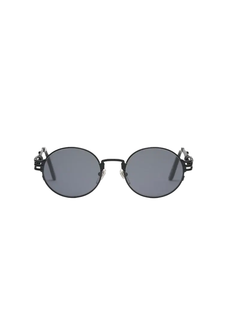 JeanPaulGaultierDoubleRessort_The56-6106_SunglassesBlackATESSXFRONT