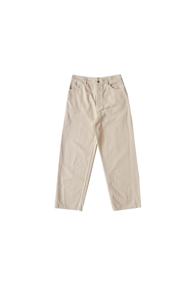 ジルサンダー ホワイトデニム Jil Sander Relaxed Denim Trouser Oat – ESSXNYC