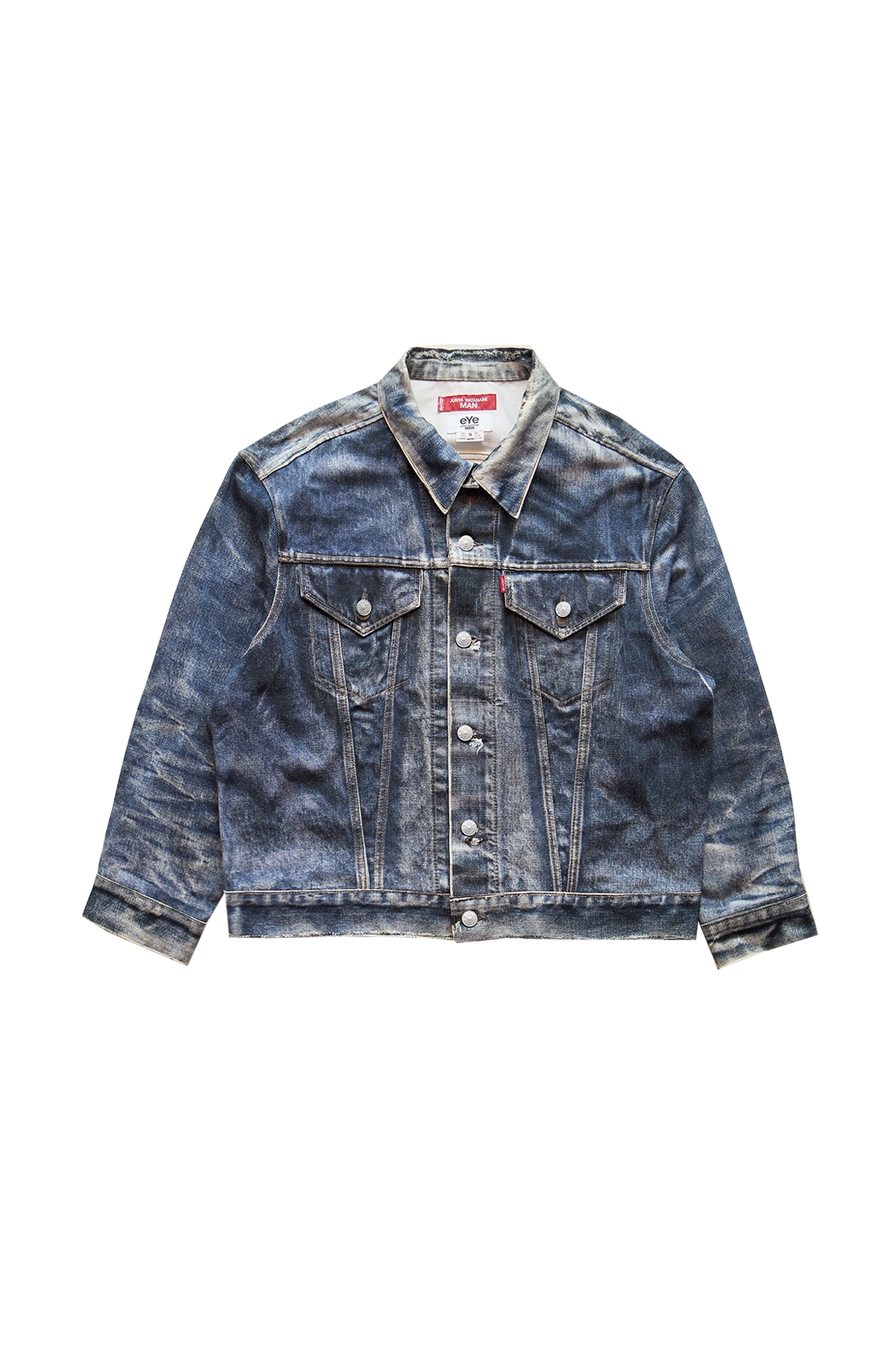 Junya Watanabe Man Eye Junya Watanabe X Levis Denim Jacket Blue