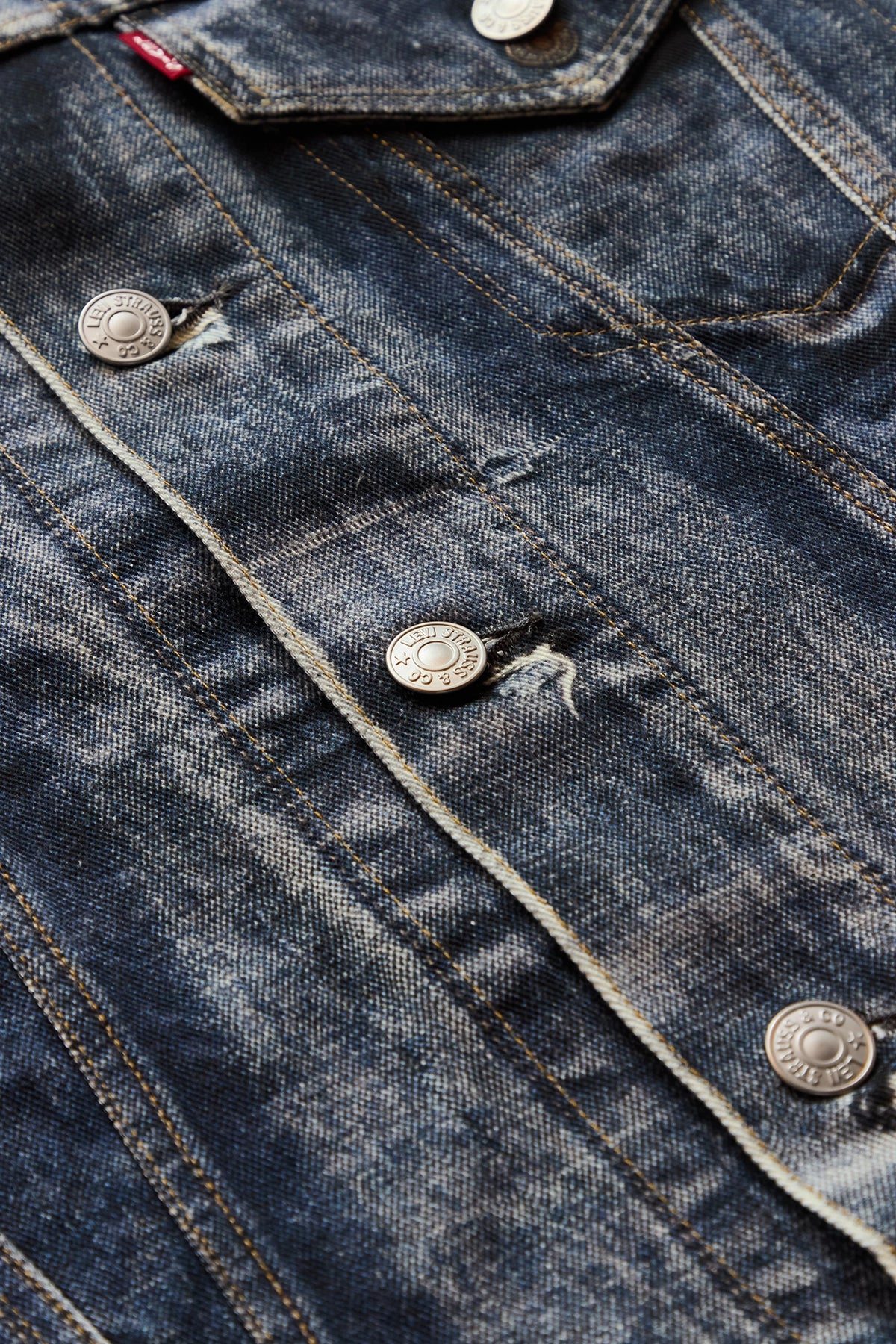 Junya Watanabe Man Eye Junya Watanabe X Levis Denim Jacket Blue Junya Watanabe Man Eye Junya Watanabe X Levis Denim Jacket Blue