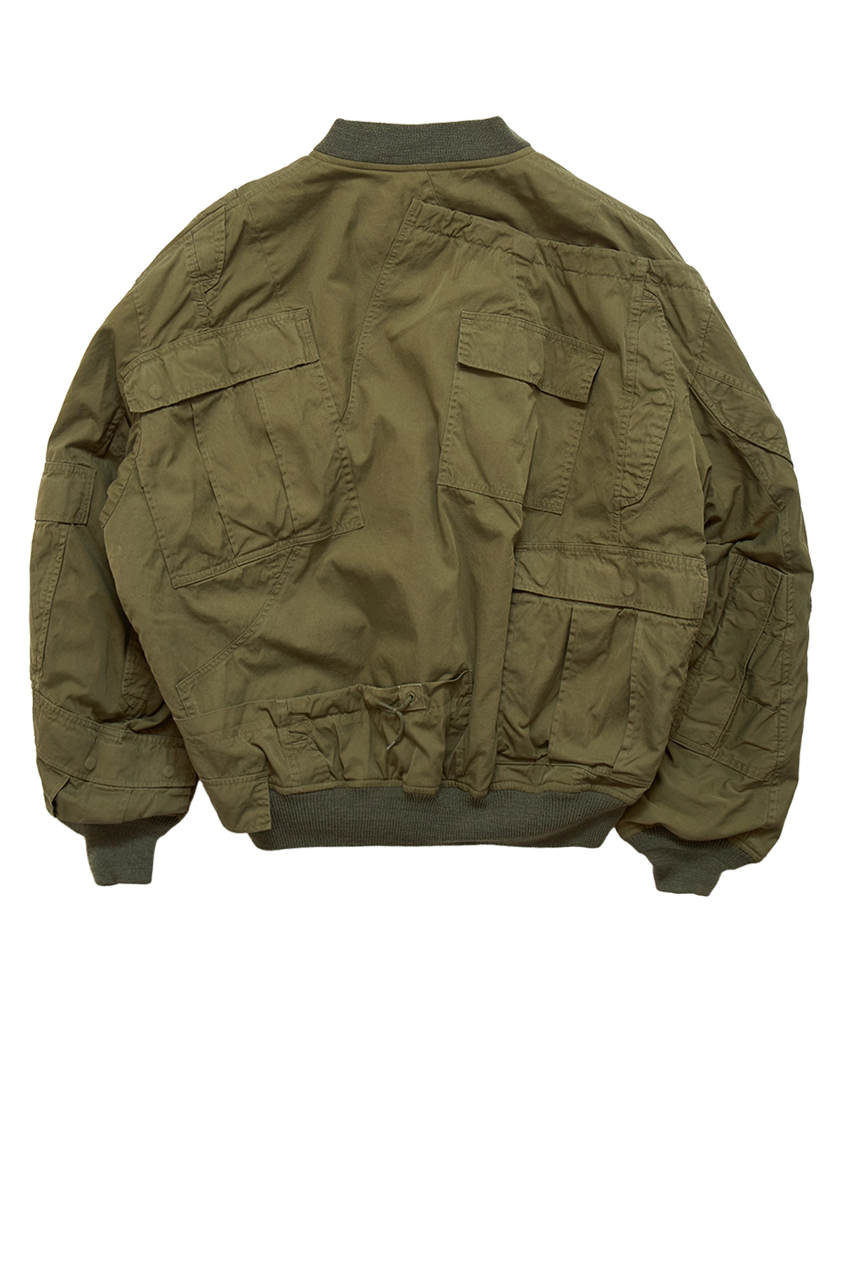 Eye Junya Watanabe Man Rebuild By Needles Multi Pocket Bomber Jacket Khaki 2