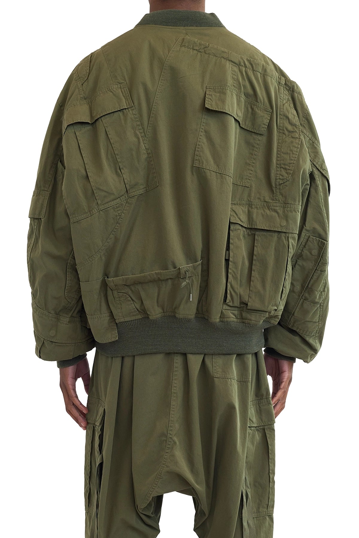 Eye Junya Watanabe Man Rebuild By Needles Multi Pocket Bomber Jacket 