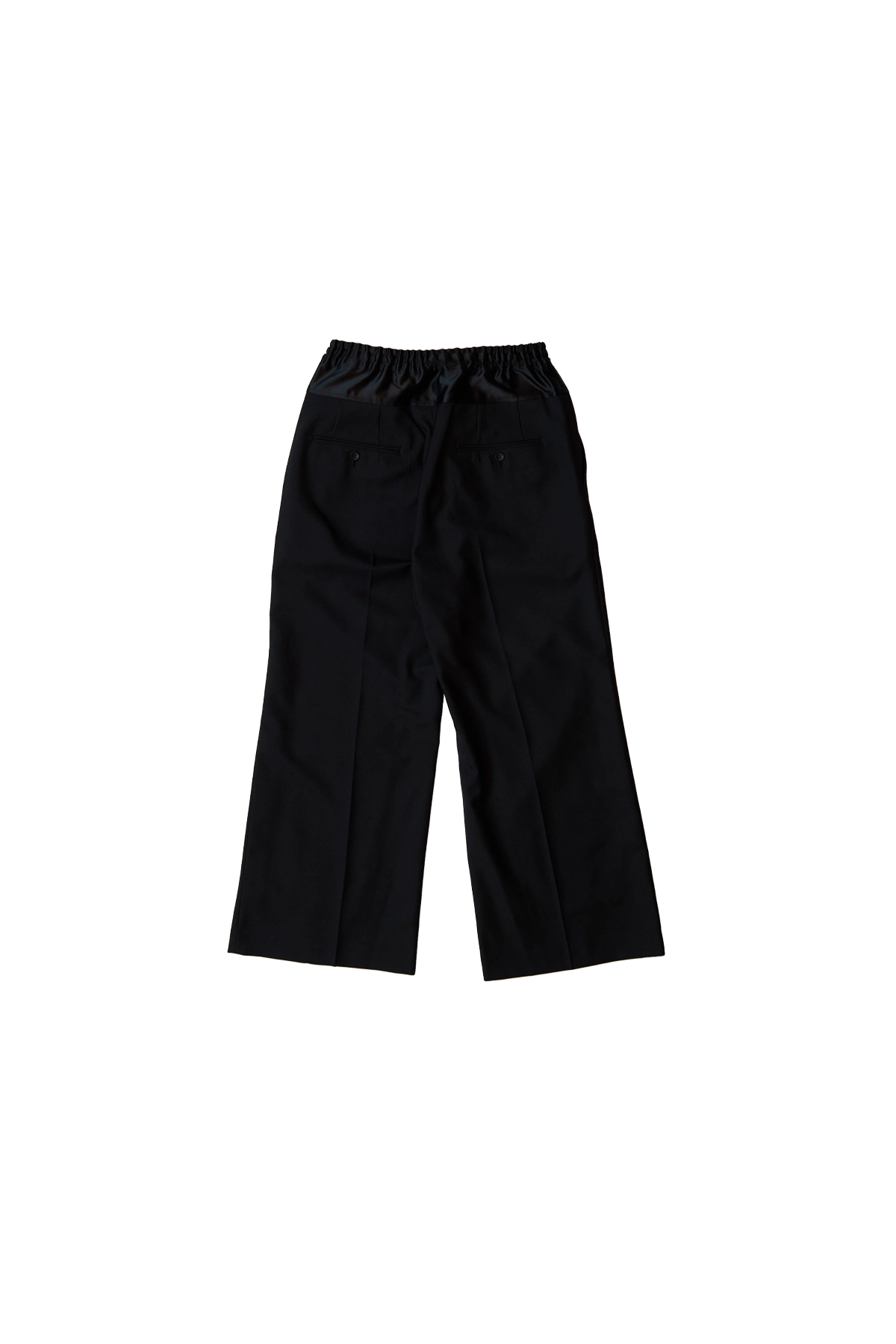 Junya Watanabe Man Wool Trousers With Denim Panel Black – ESSXNYC
