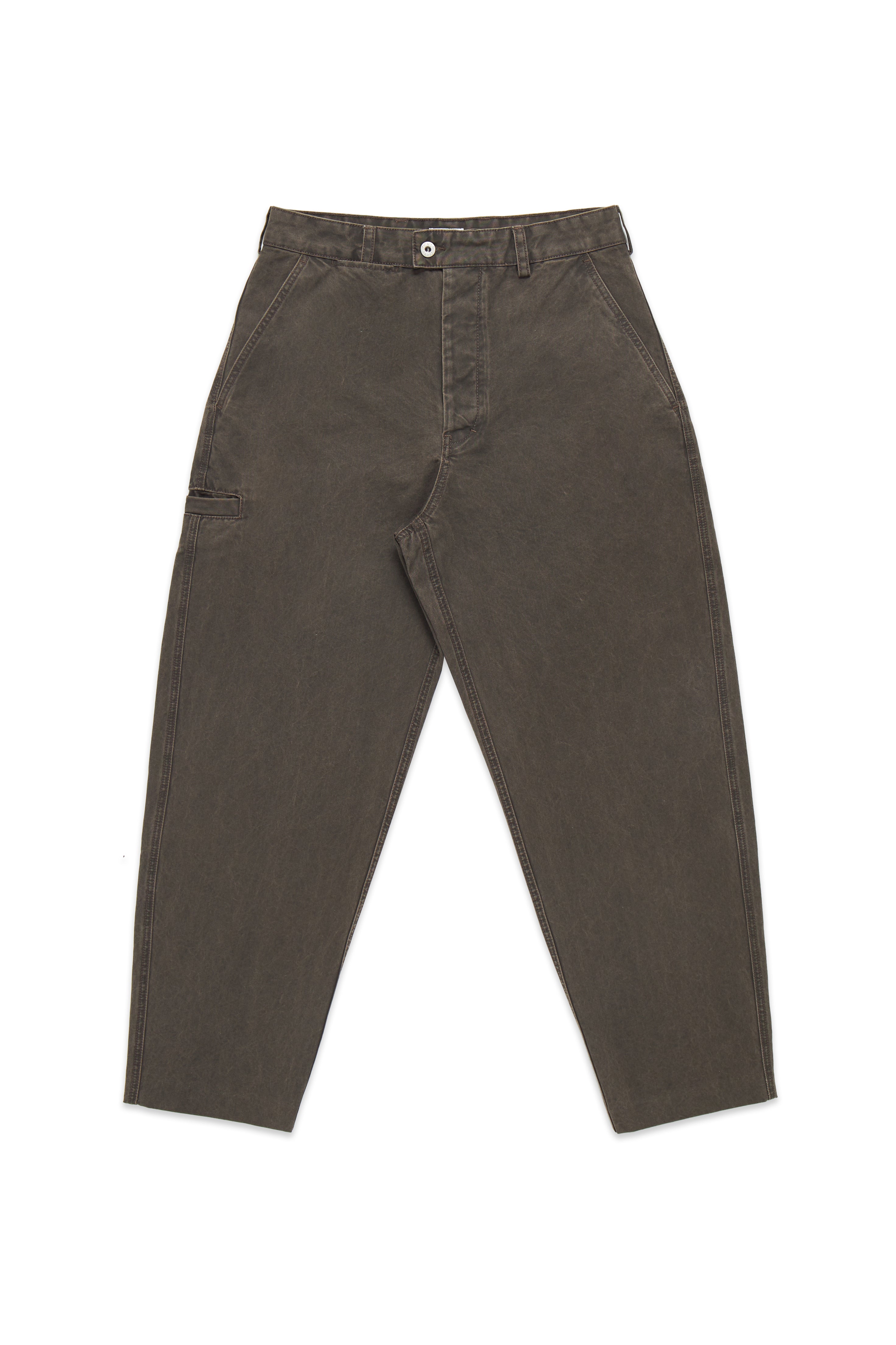 Kenzo Tapered Workwear Pant Brown 9092