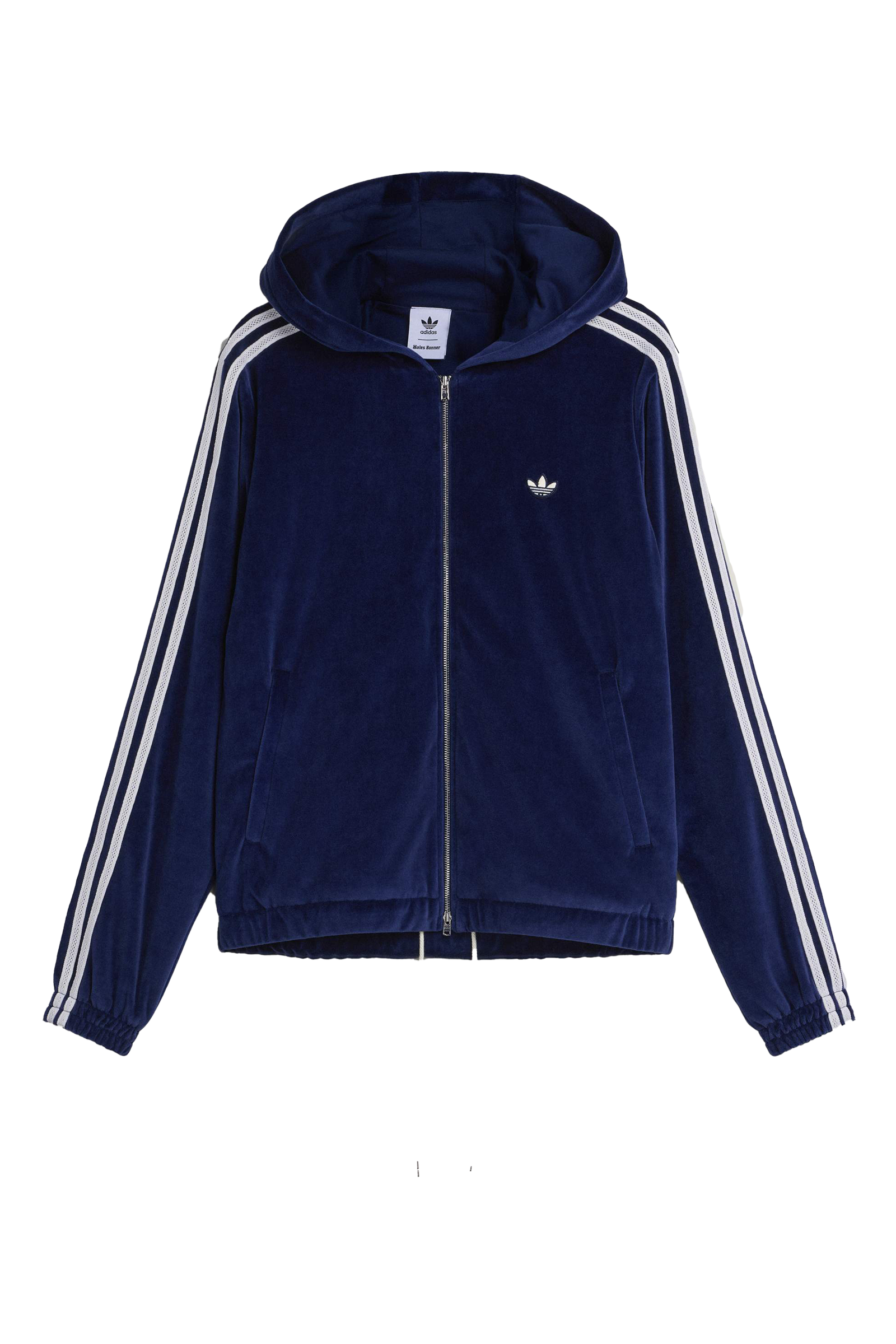 Adidas X Wales Bonner Velour Jacket Blue