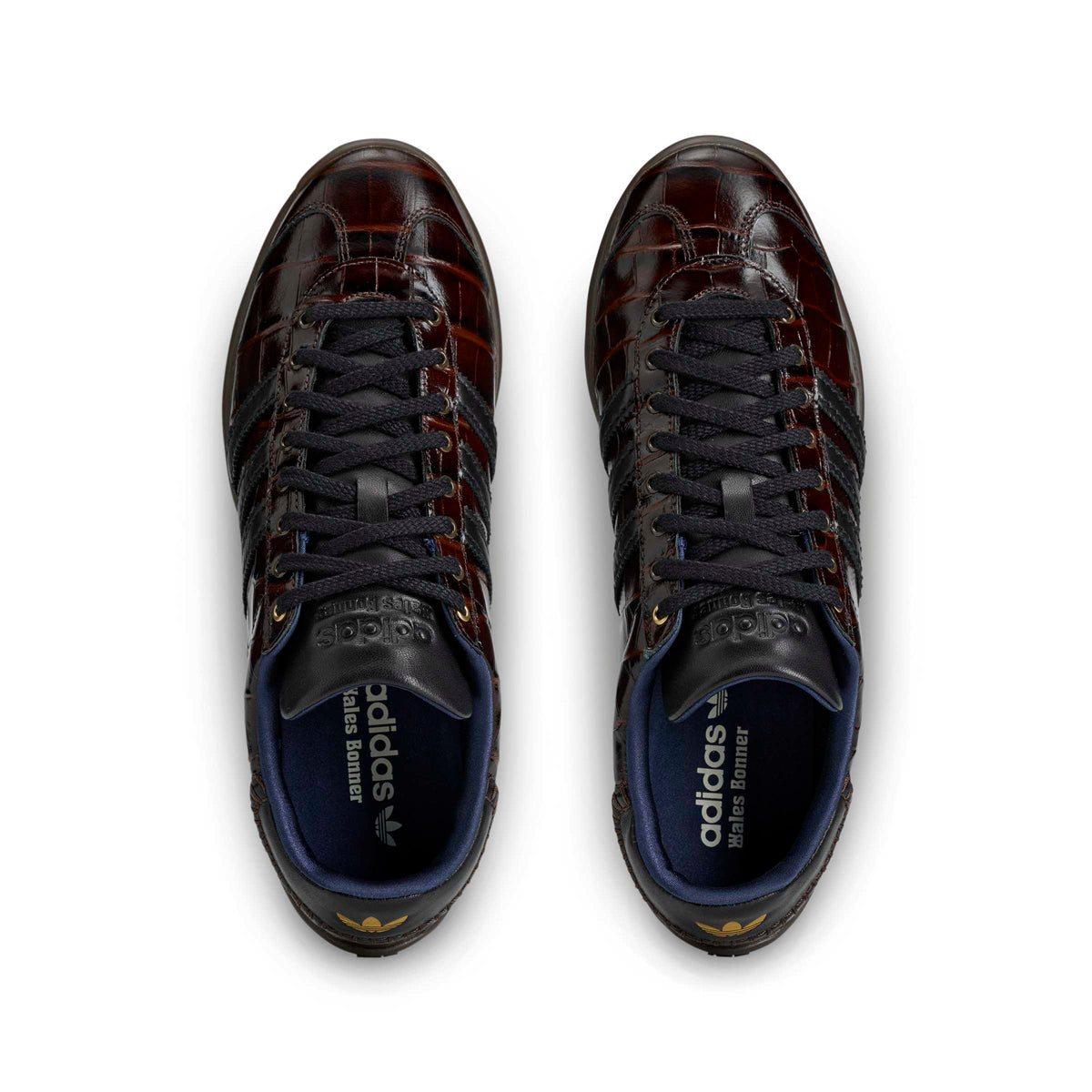 Adidas x Wales Bonner Wb Karintha Croc Dark Brown And Core Black