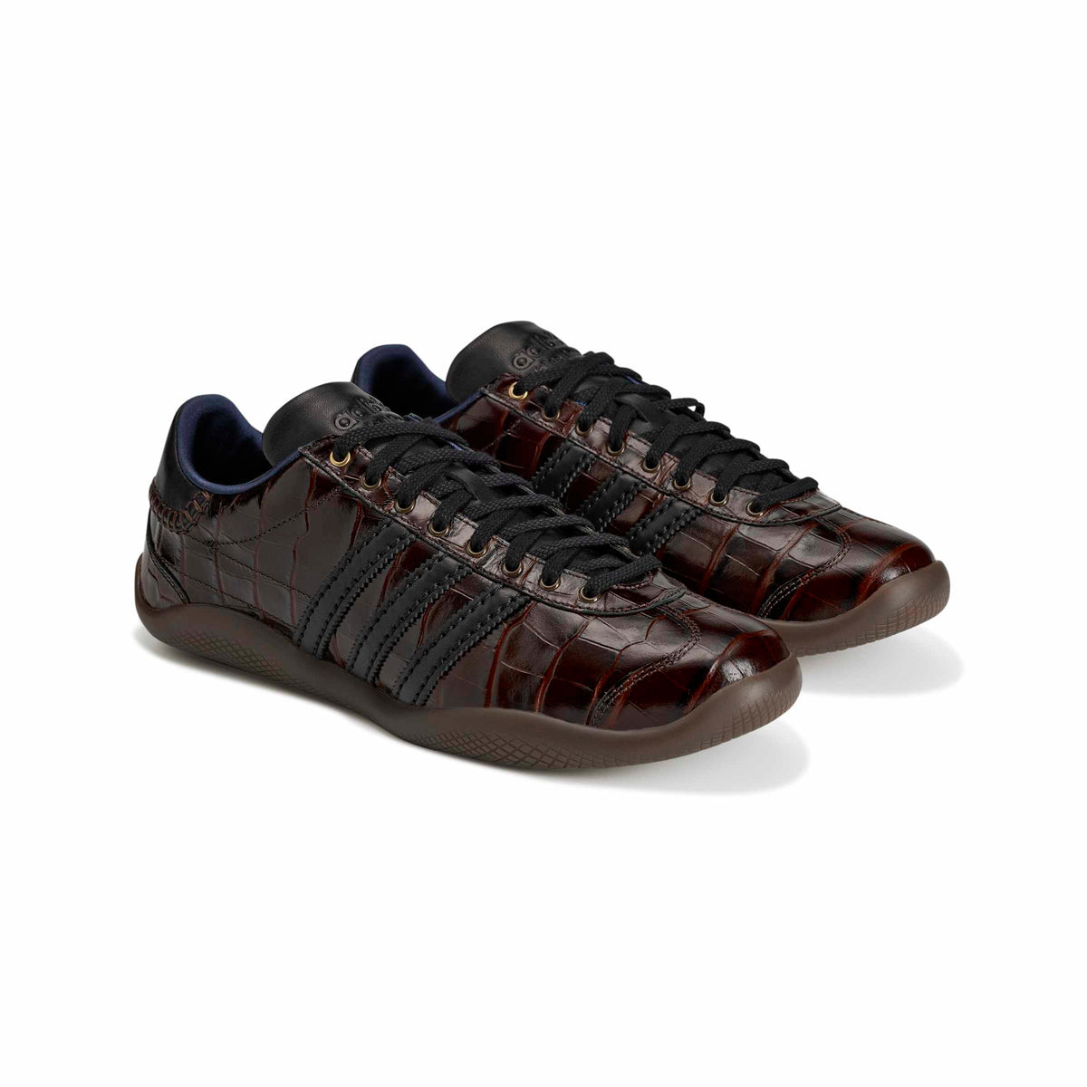 Adidas x Wales Bonner Wb Karintha Croc Dark Brown And Core Black
