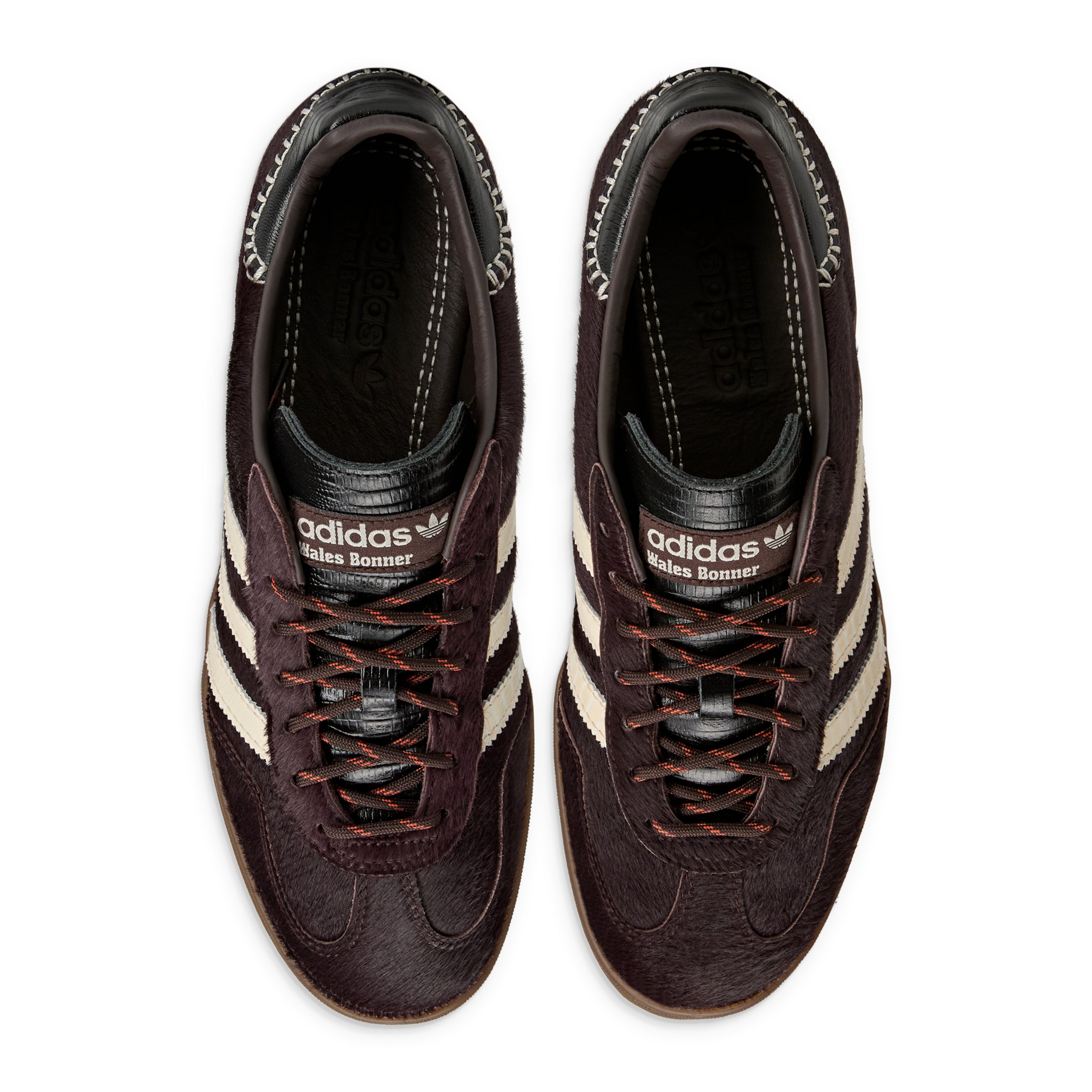 Adidas x Wales Bonner Gazelle Pony Shoes Brown