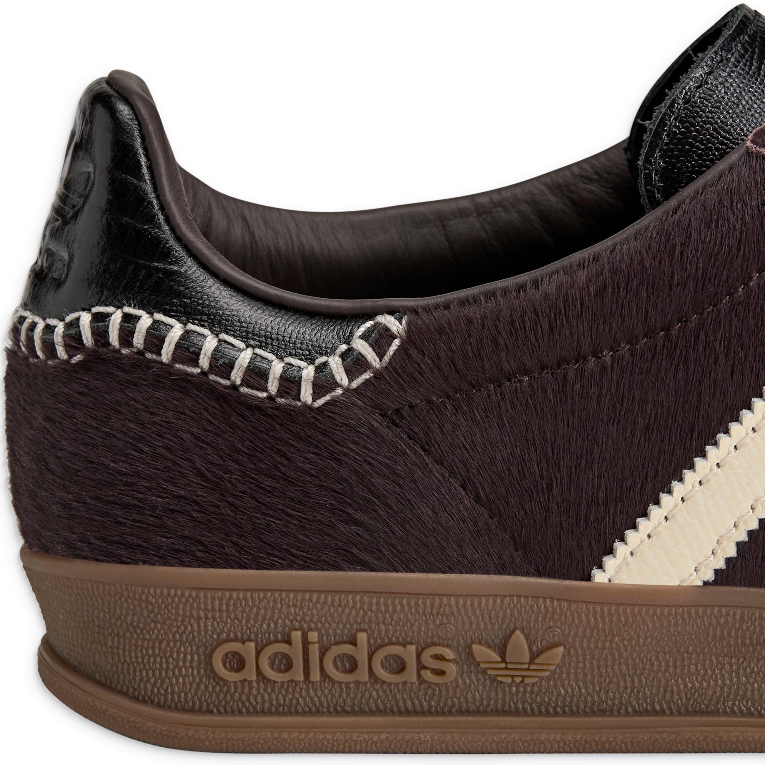 Adidas x Wales Bonner Gazelle Pony Shoes Brown